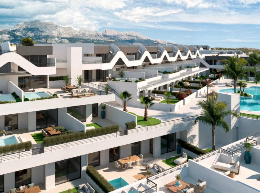 New Build - Apartment -
Alfas del Pí - Alfaz del Sol