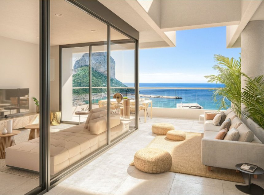 New Build - Apartment -
Calpe - Playa del Bol