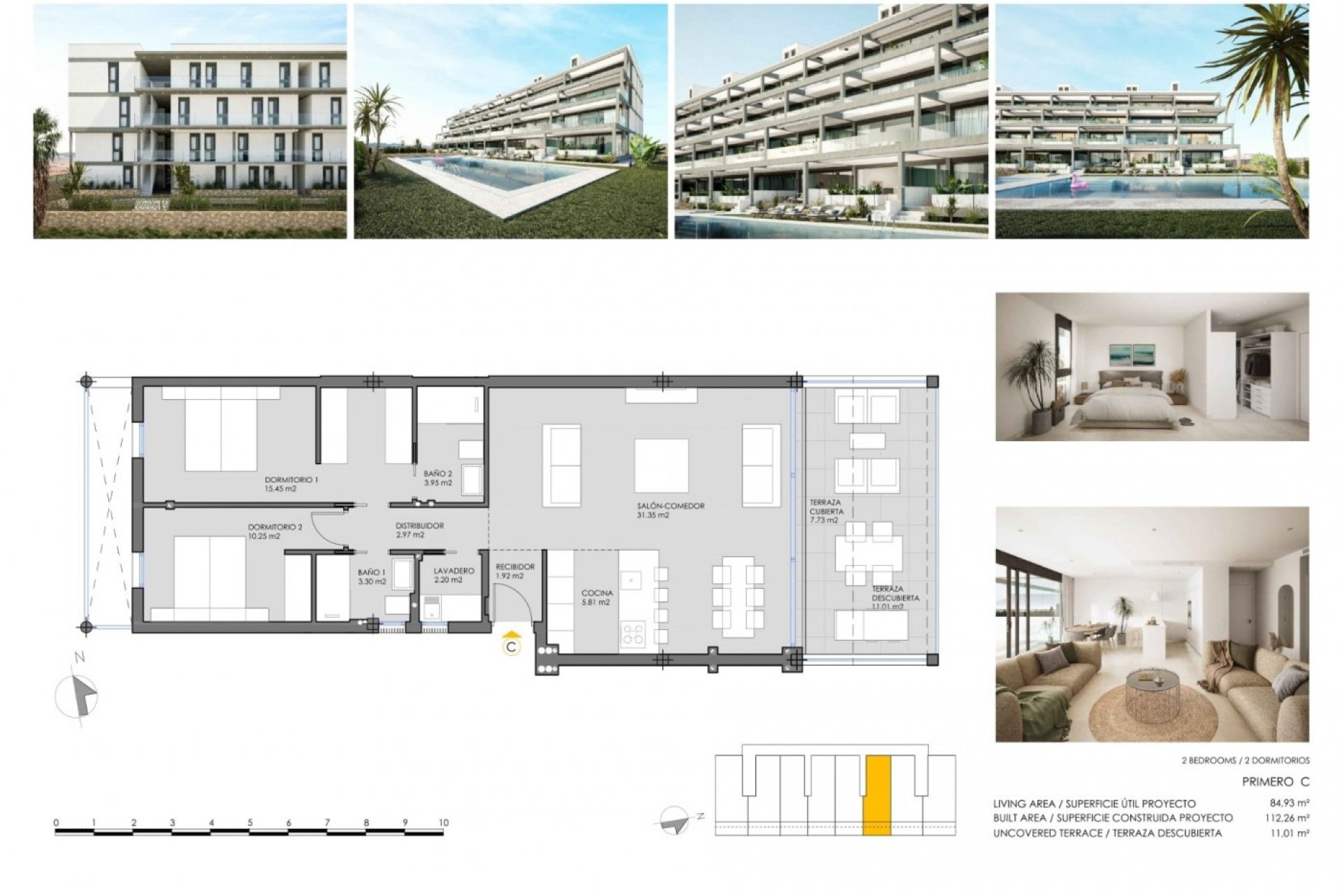 New Build - Apartment -
Cartagena - Mar De Cristal