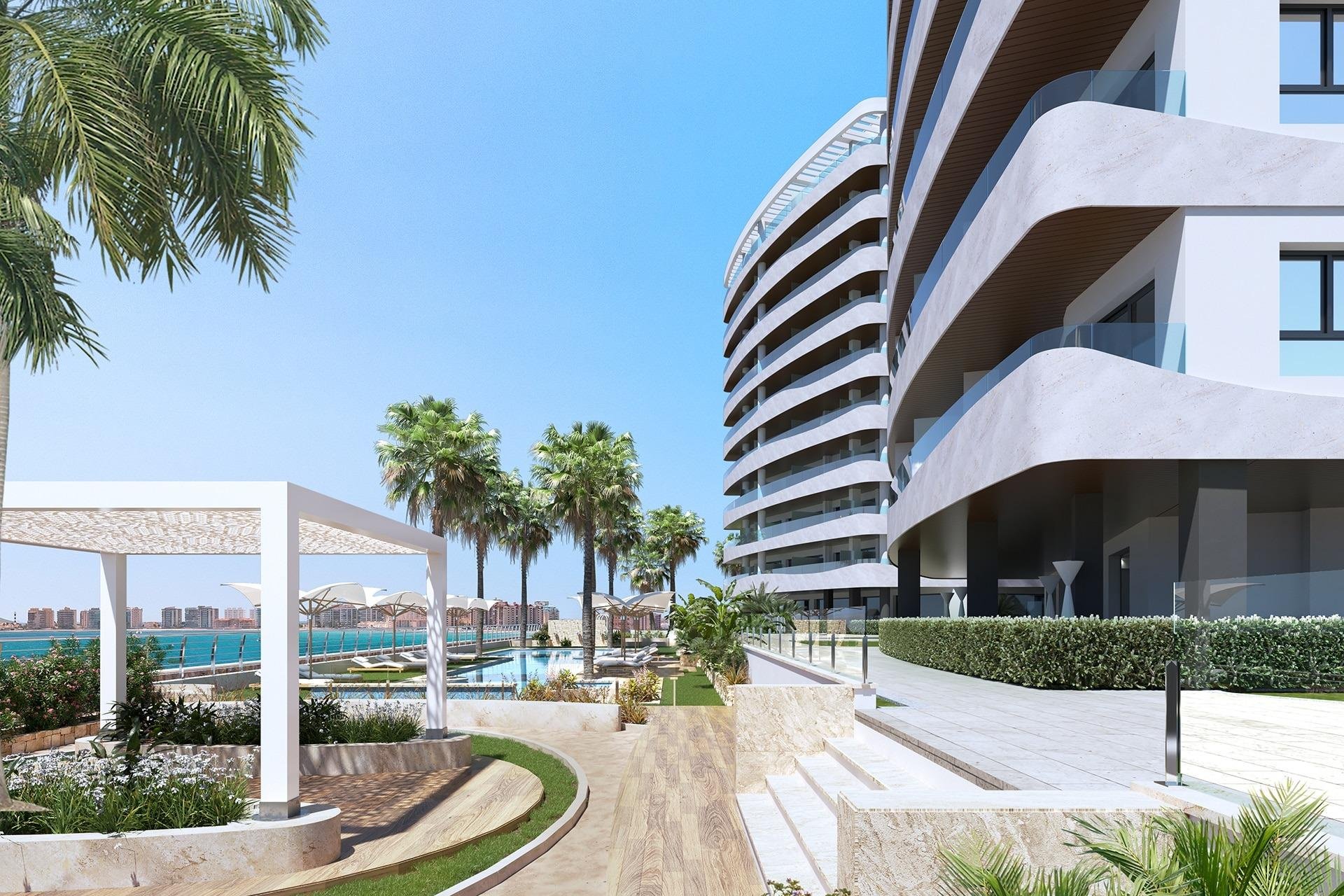 New Build - Apartment -
La Manga del Mar Menor - 1ª Linea Del Mar Mediterraneo