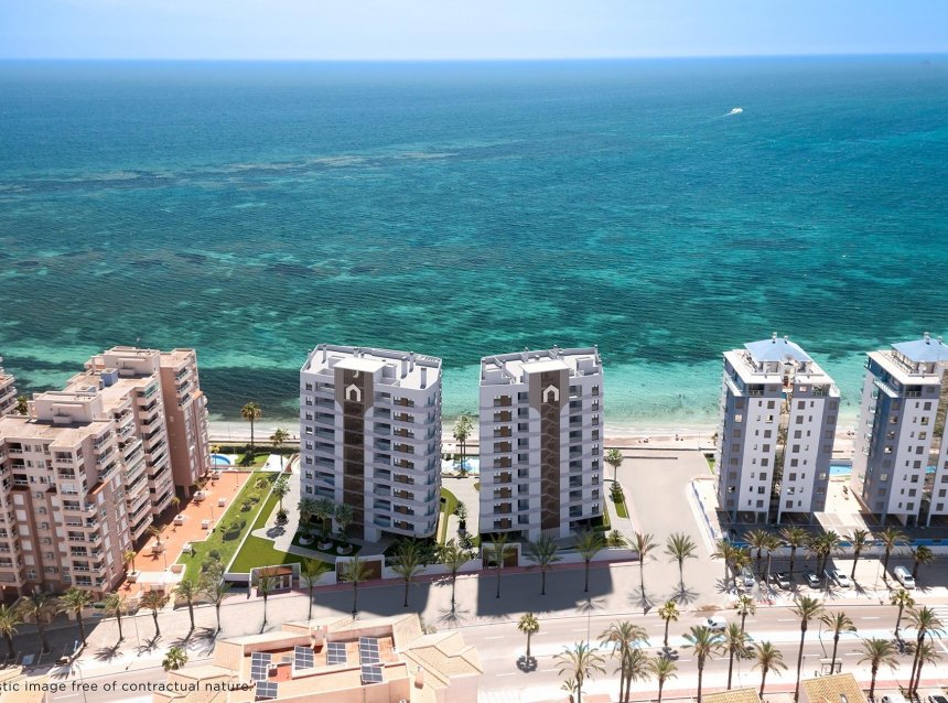 New Build - Apartment -
La Manga del Mar Menor - 1ª Linea Del Mar Mediterraneo