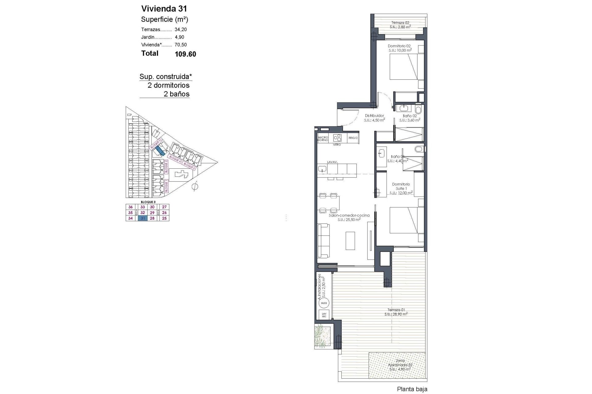 New Build - Apartment -
Los Alcazares - Serena Golf