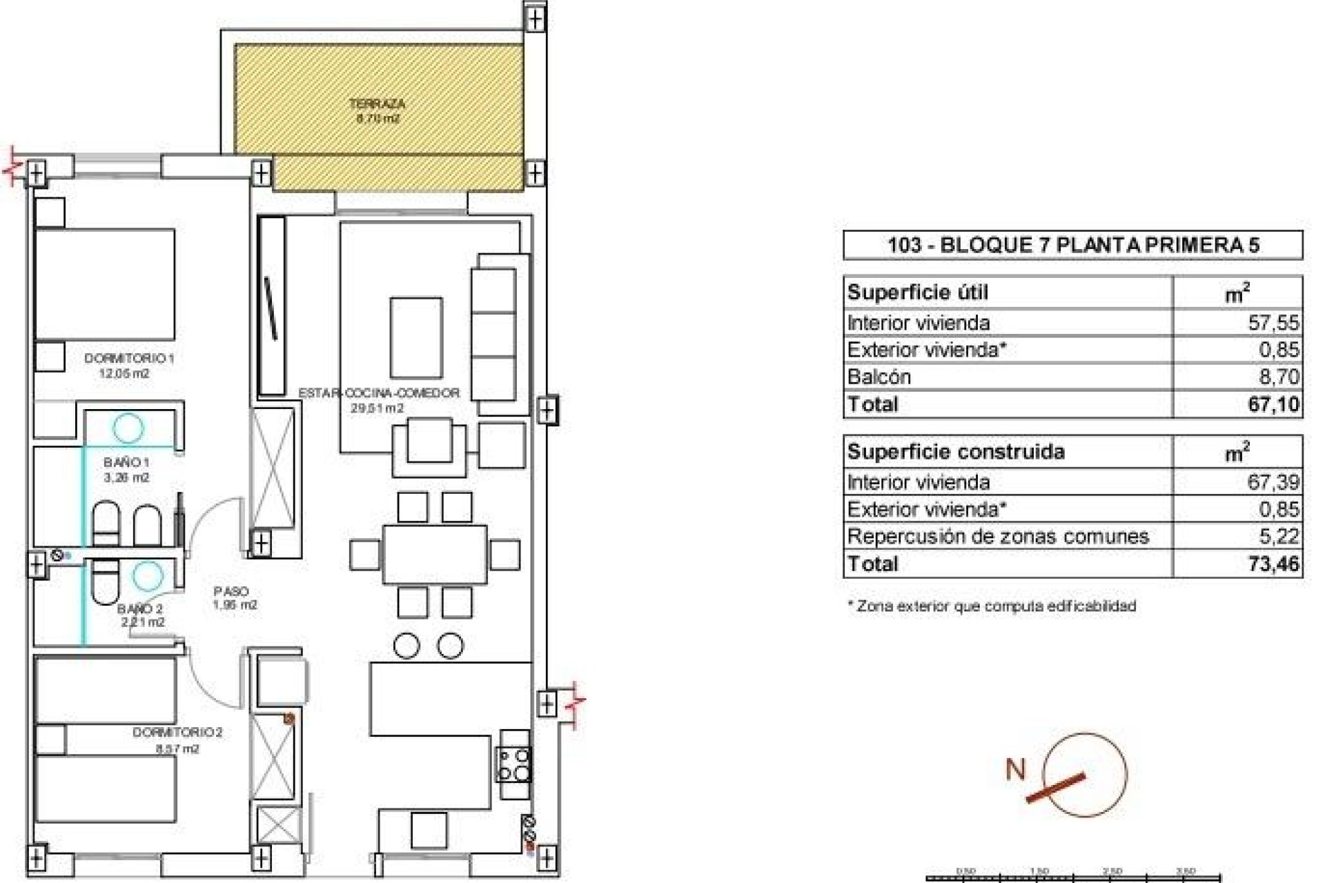 New Build - Apartment -
Vera - El Playazo