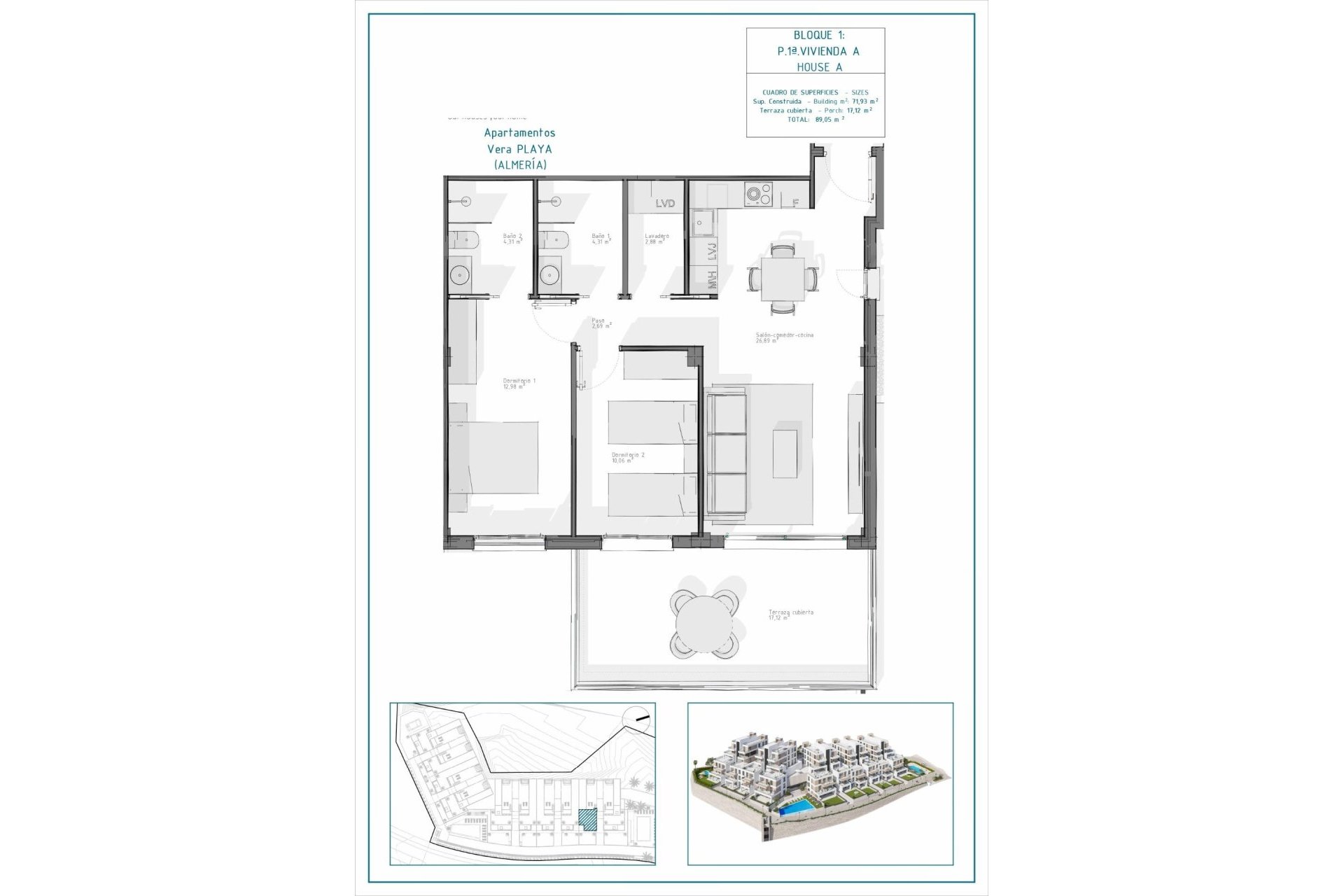 New Build - Apartment -
Vera - Pueblo Salinas