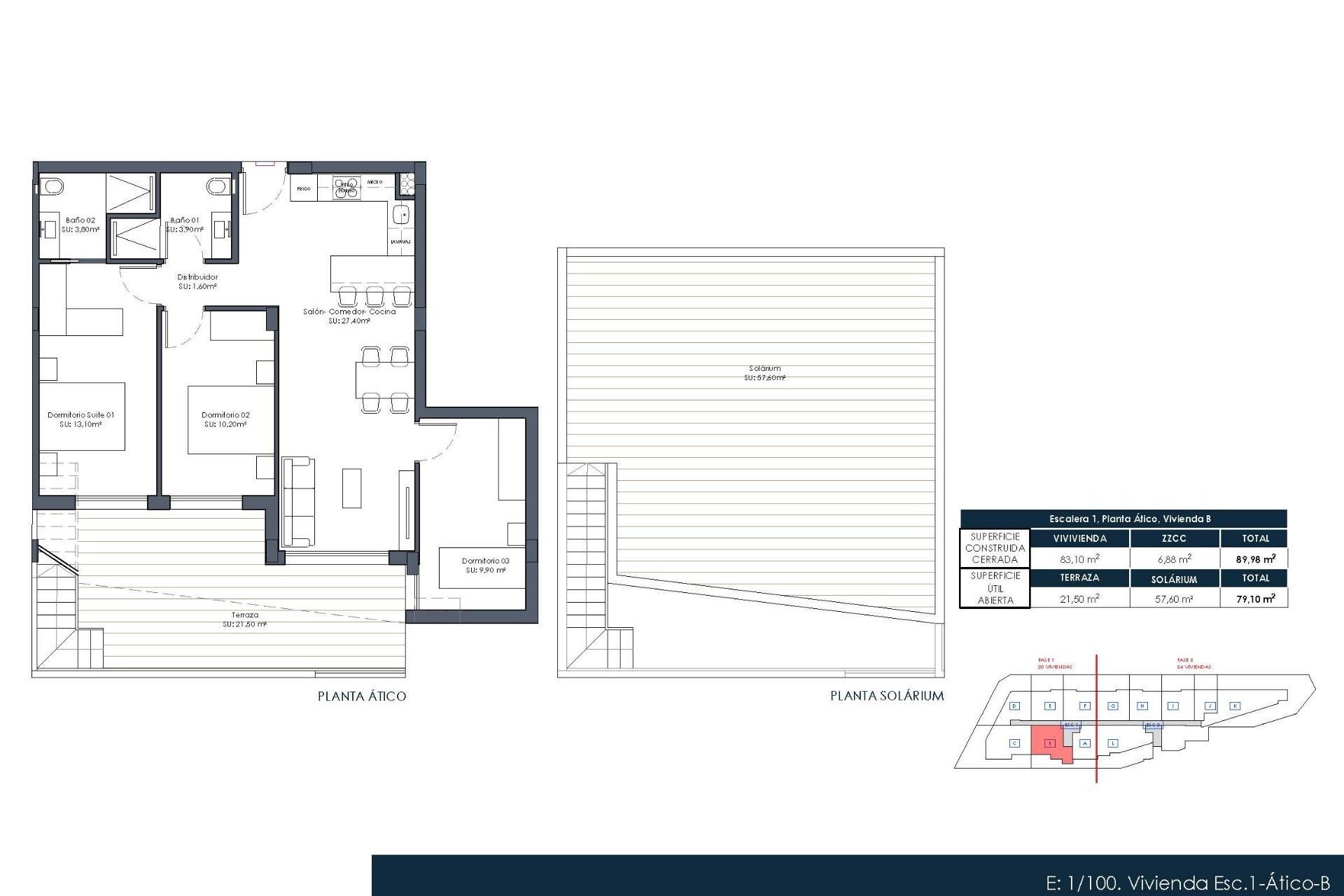 New Build - Penthouse -
Formentera del Segura - Pueblo