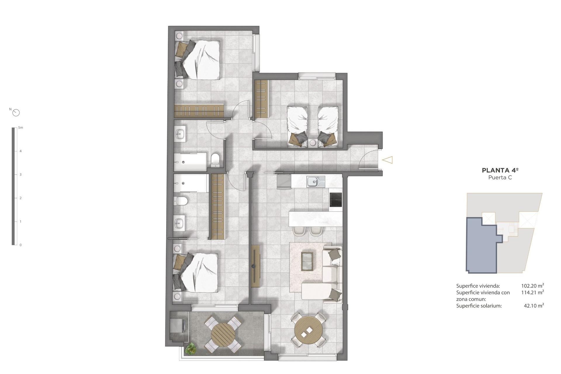 New Build - Penthouse -
Guardamar del Segura - Pueblo