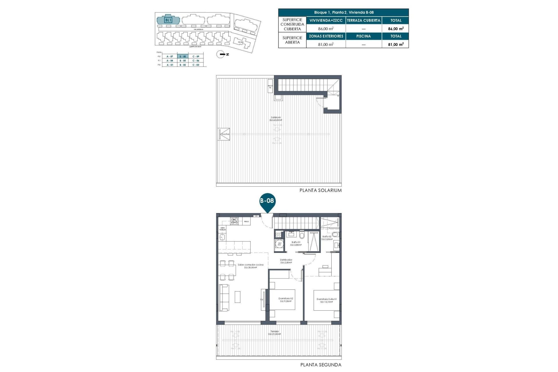New Build - Penthouse -
Los Alcazares - Serena Golf
