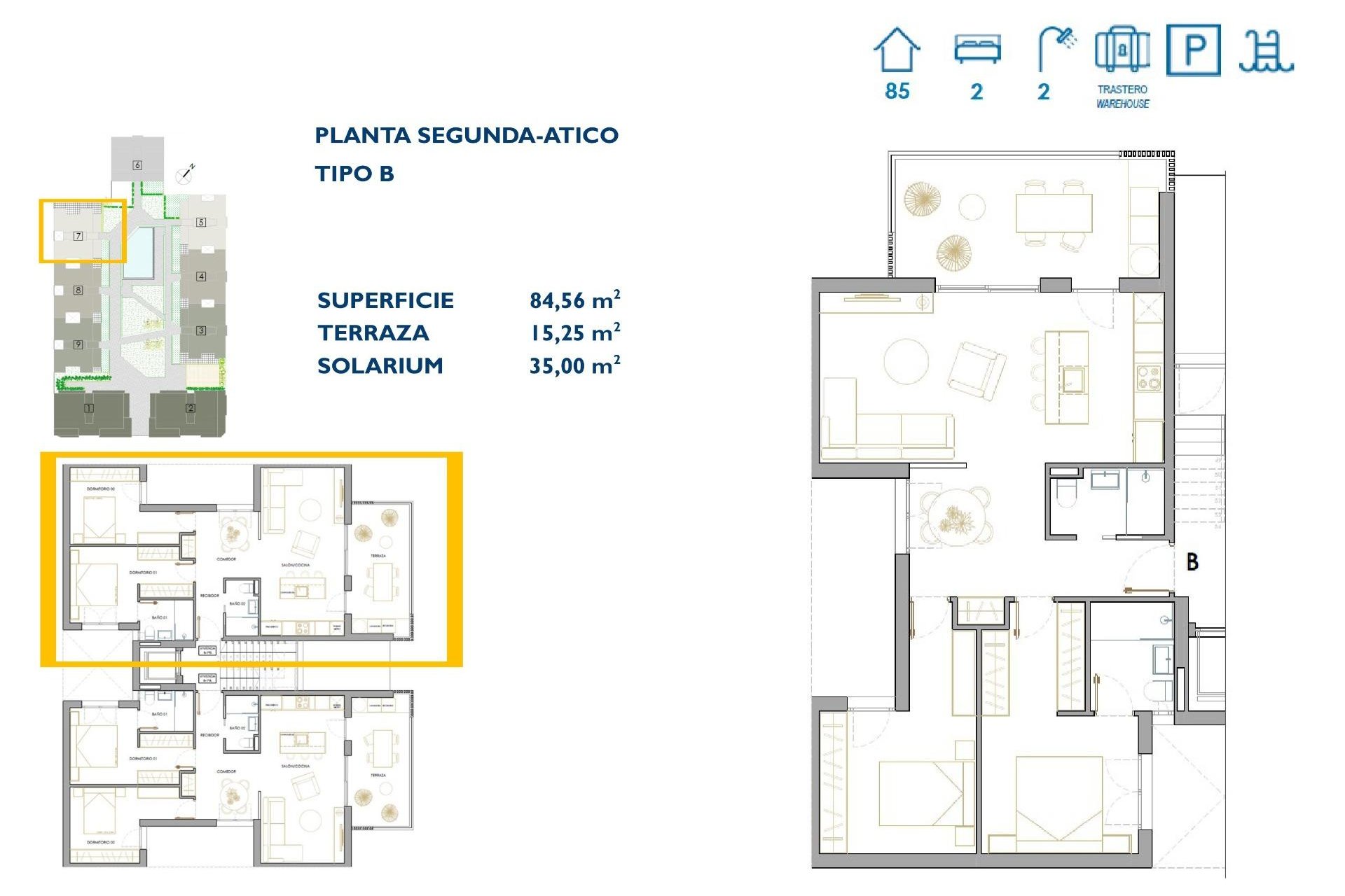 New Build - Penthouse -
San Pedro del Pinatar - Pueblo