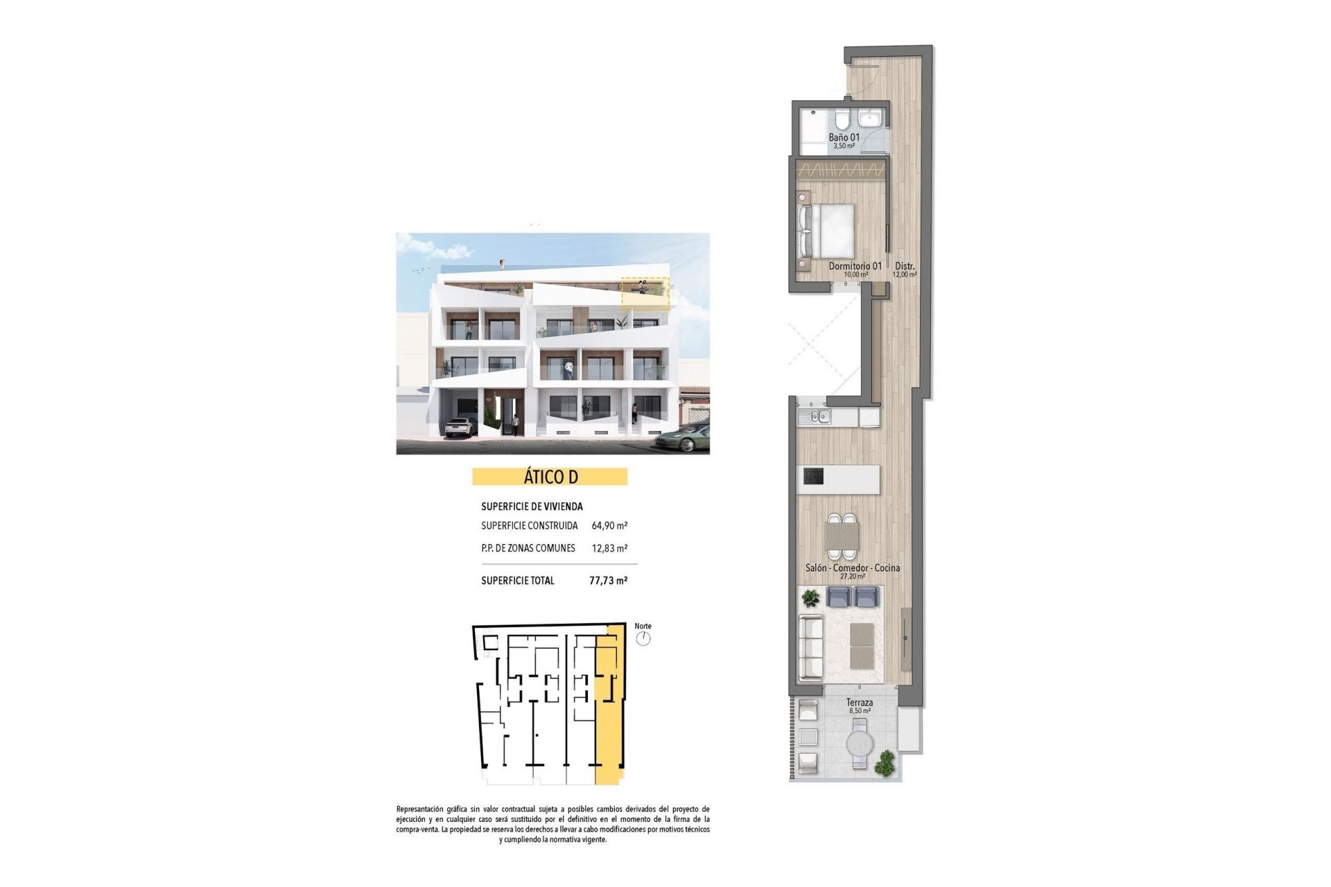 New Build - Penthouse -
Torrevieja - Playa de El Cura