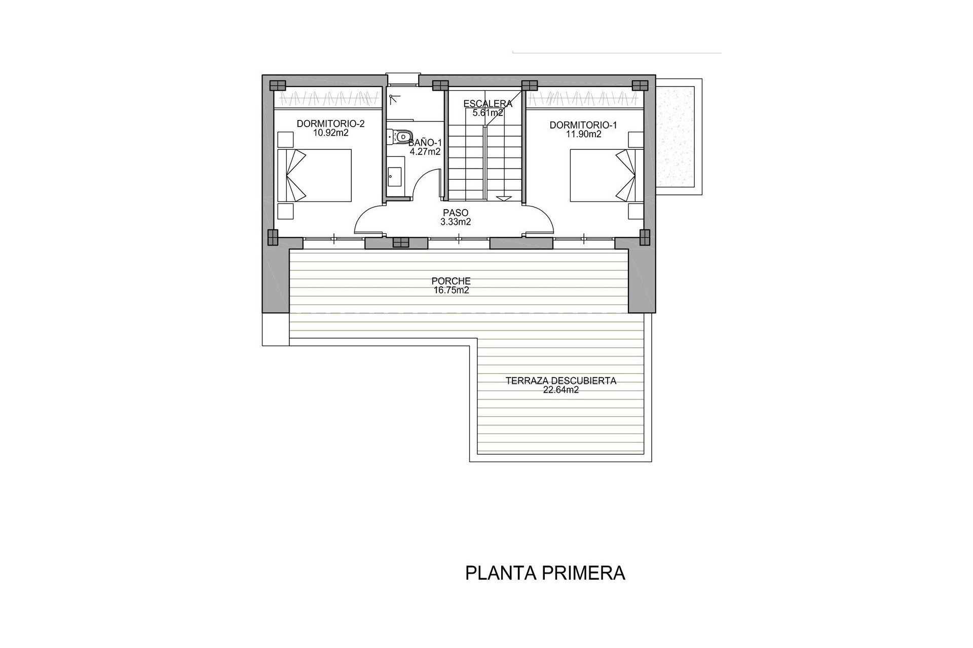 New Build - Villa -
Benijofar - Polideportivo