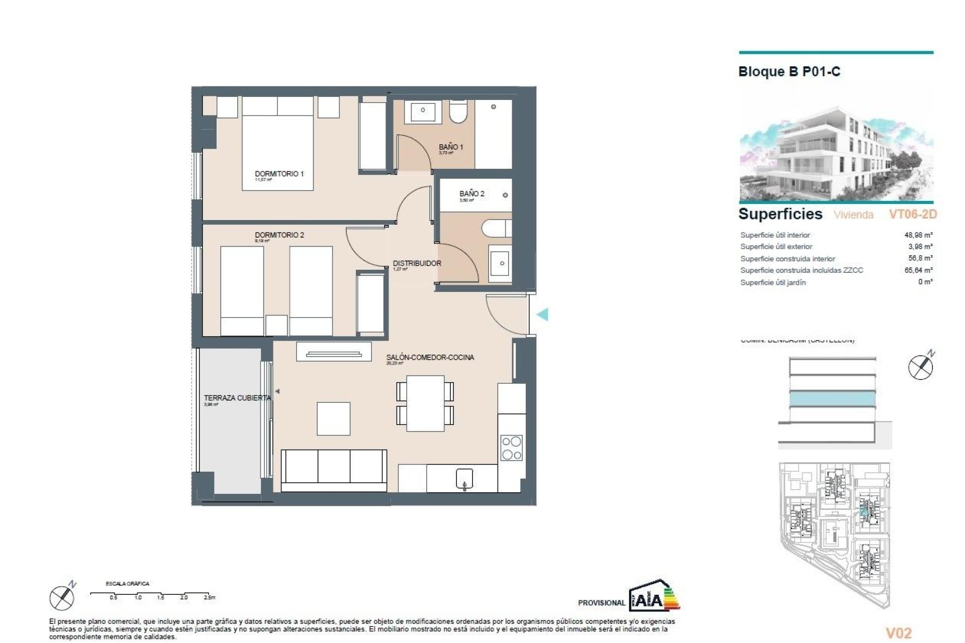 Nouvelle construction - Apartment -
Benicassim - Almadraba