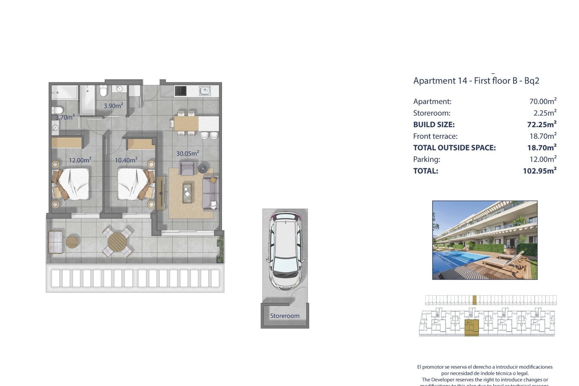 Nouvelle construction - Apartment -
Los Alcazares - Los Narejos