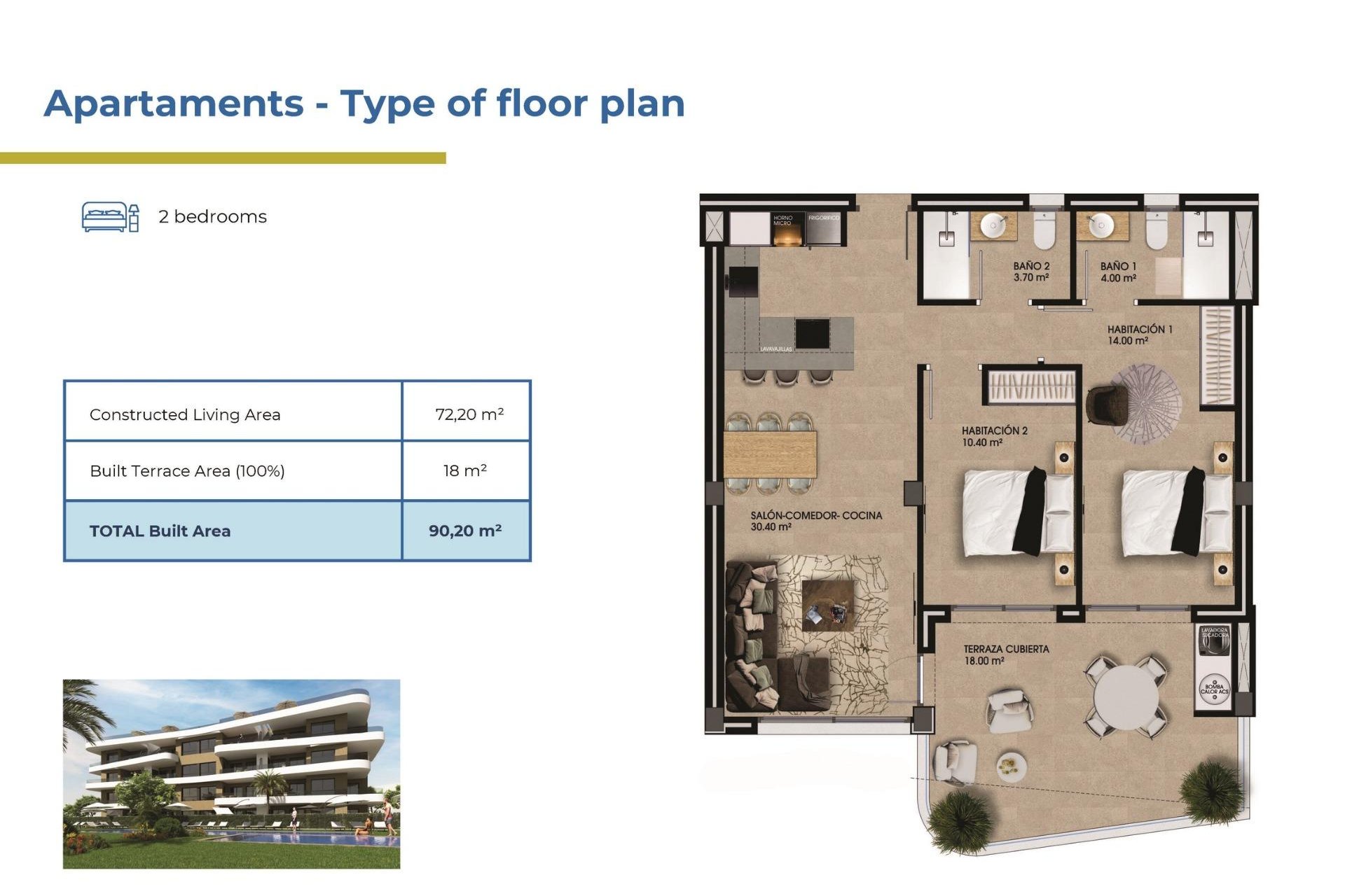 Nouvelle construction - Apartment -
Orihuela Costa - La Ciñuelica