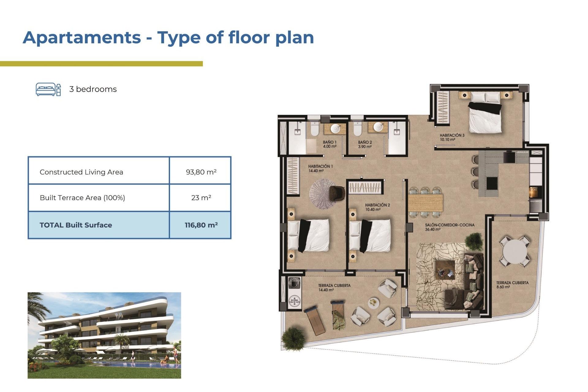 Nouvelle construction - Apartment -
Orihuela Costa - Punta Prima