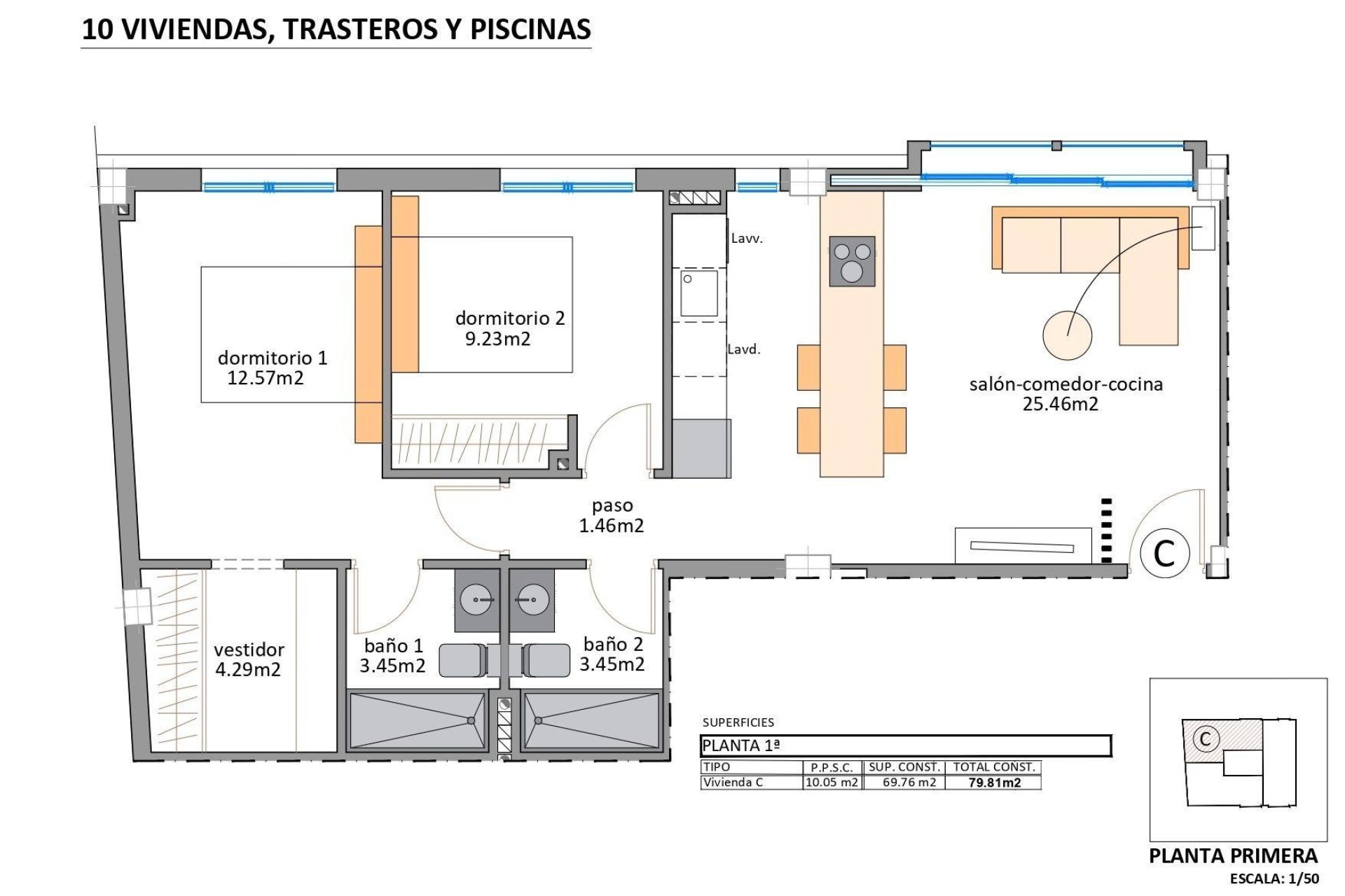 Nouvelle construction - Apartment -
San Pedro del Pinatar - Lo Pagan