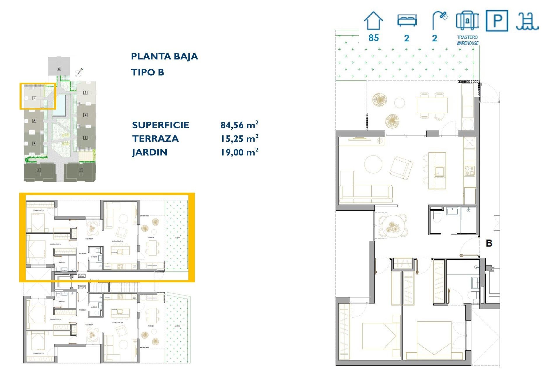 Nouvelle construction - Apartment -
San Pedro del Pinatar - Pueblo