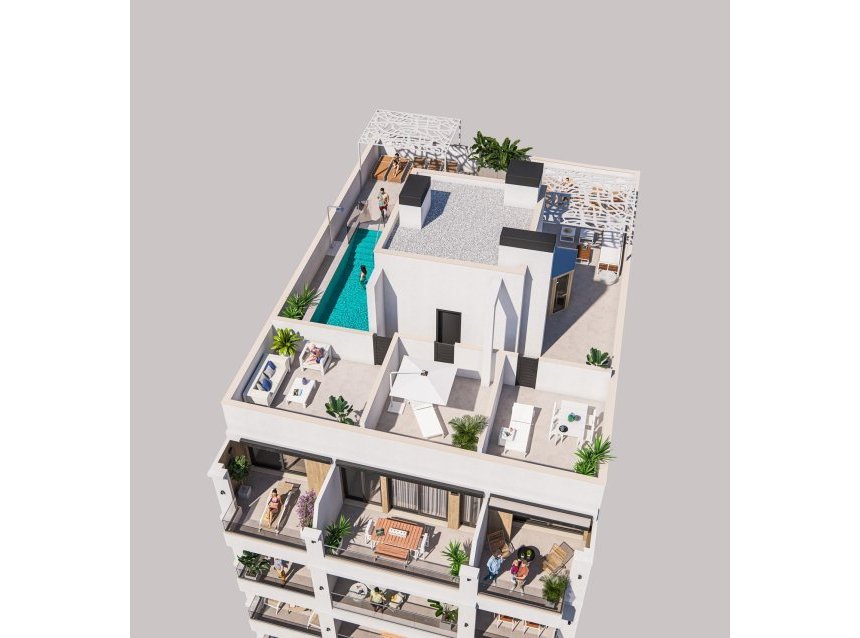 Nouvelle construction - Apartment -
Torrevieja - Playa de El Cura