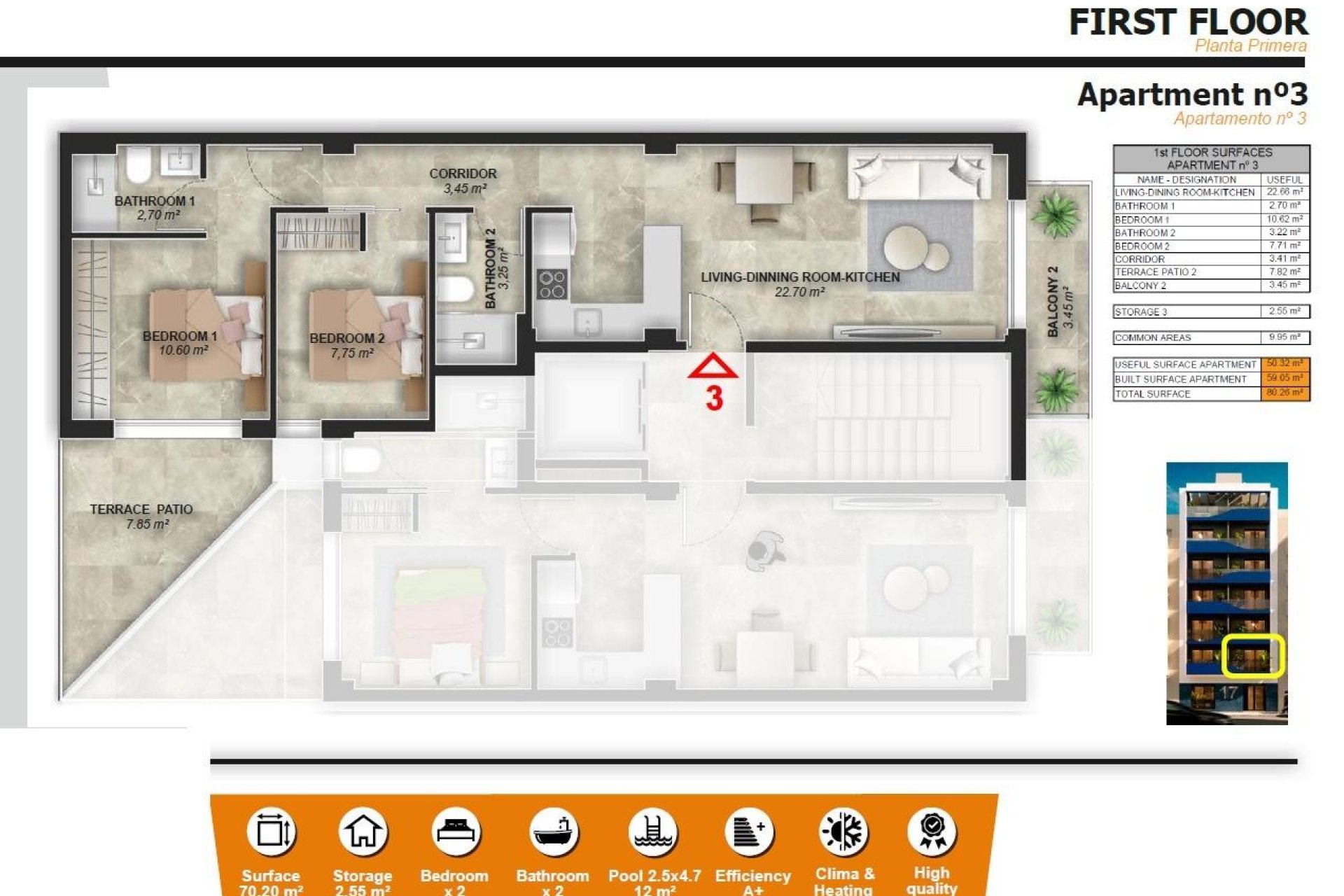 Nouvelle construction - Apartment -
Torrevieja - Playa del Acequión