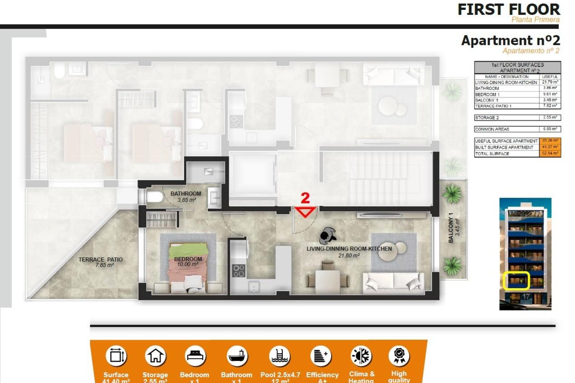 Nouvelle construction - Apartment -
Torrevieja - Playa del Acequión