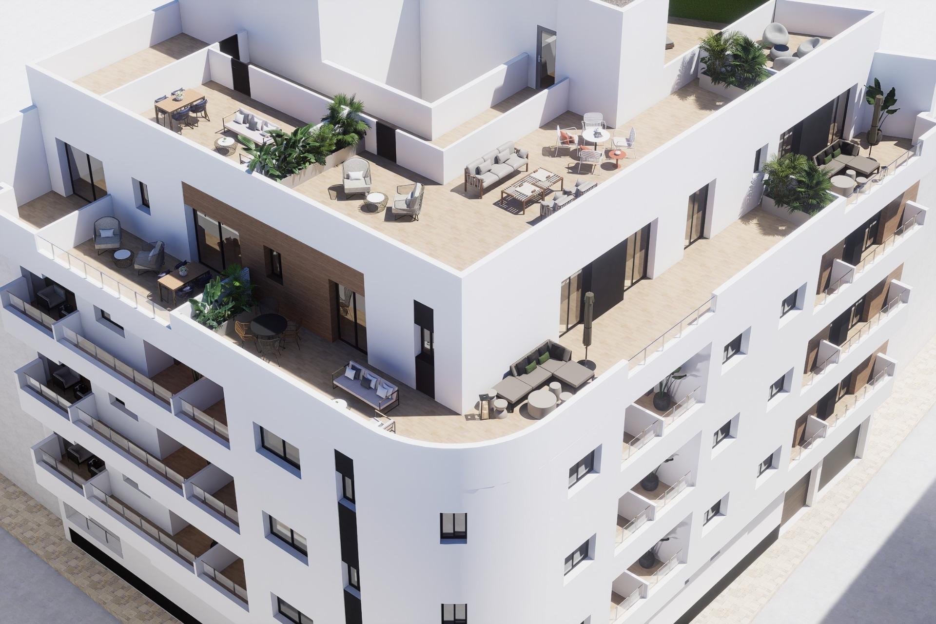 Nouvelle construction - Apartment -
Torrevieja - pueblo