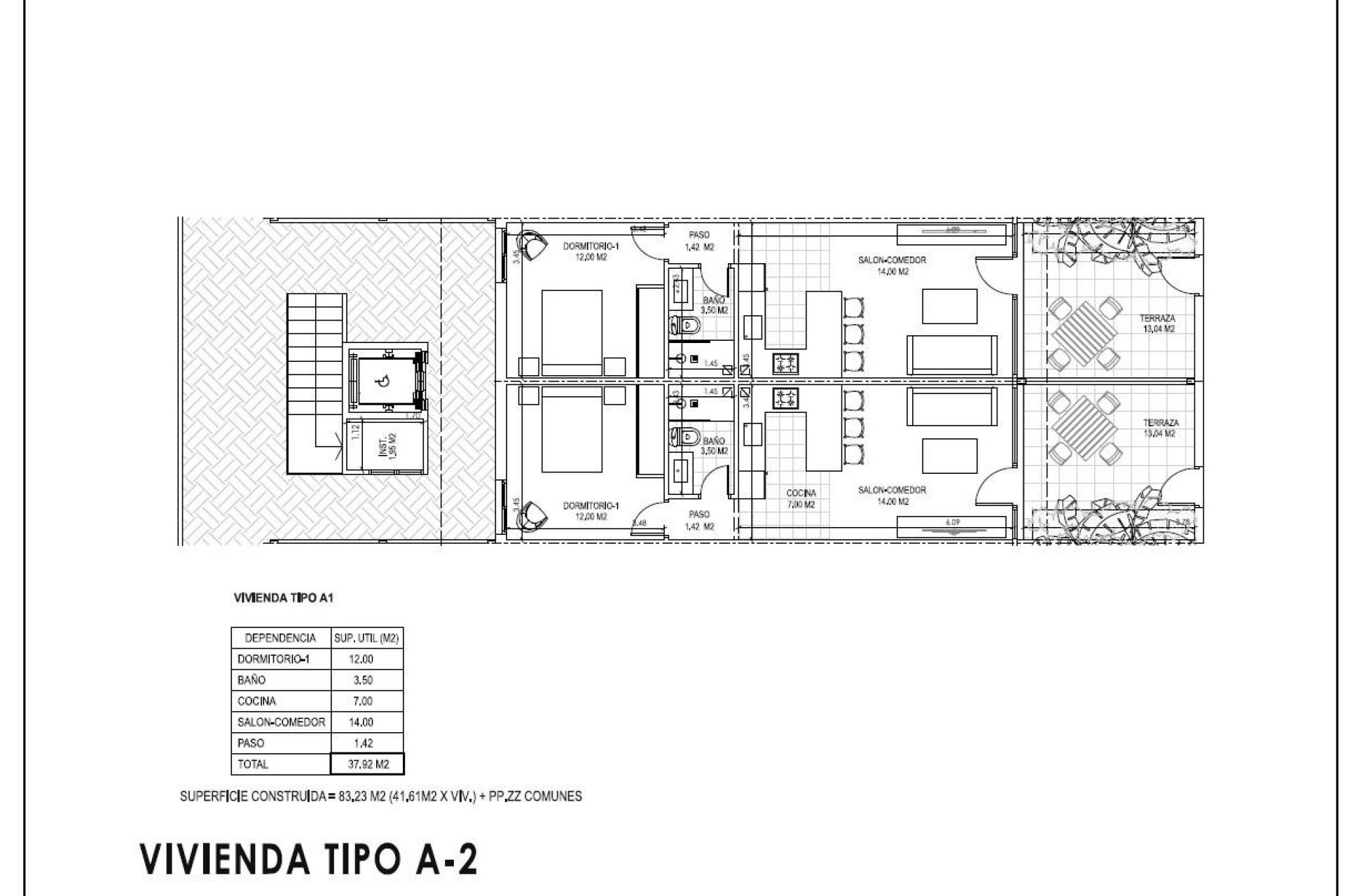 Nouvelle construction - Apartment -
Vera - Vera Playa