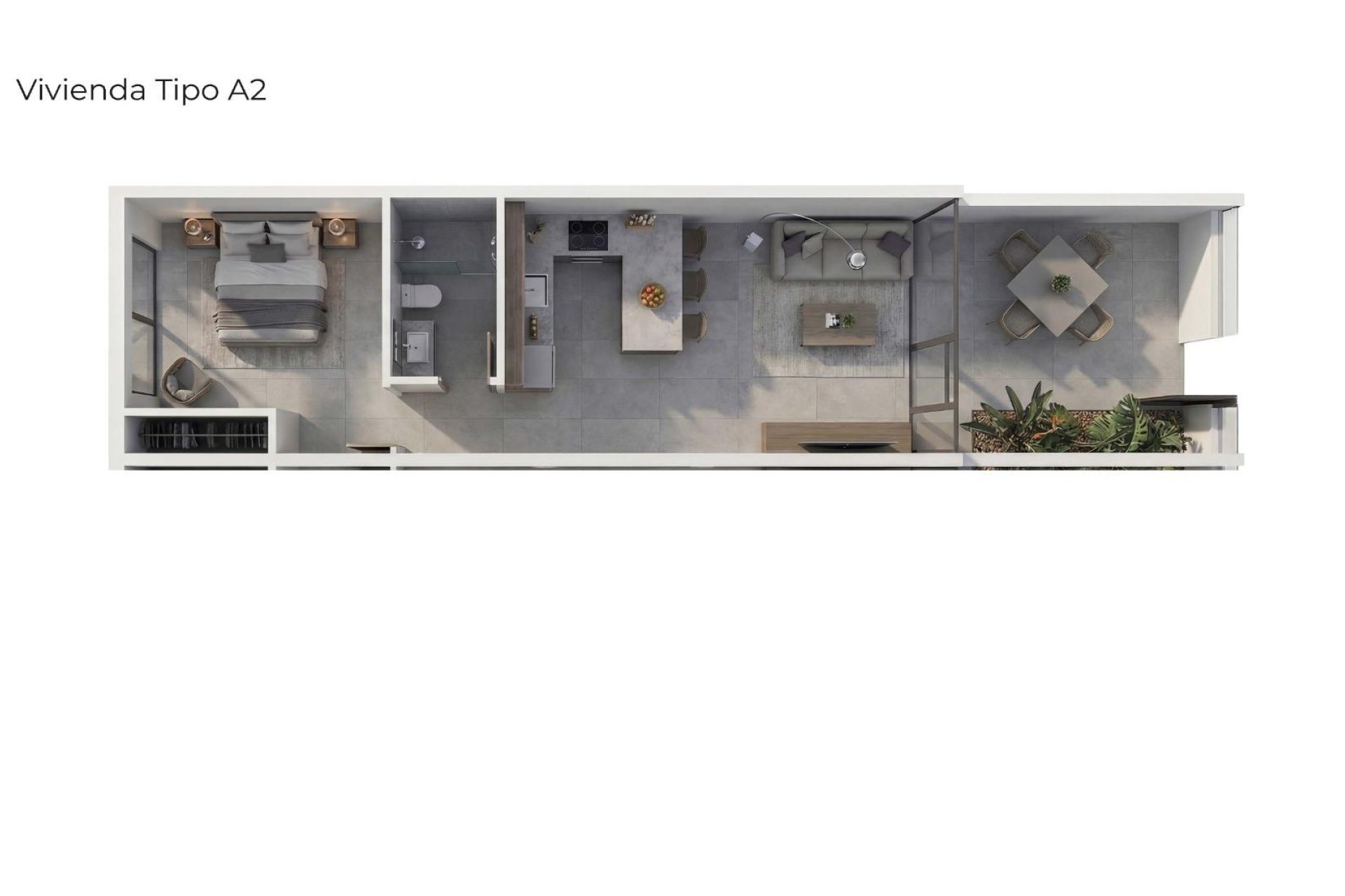Nouvelle construction - Apartment -
Vera - Vera Playa