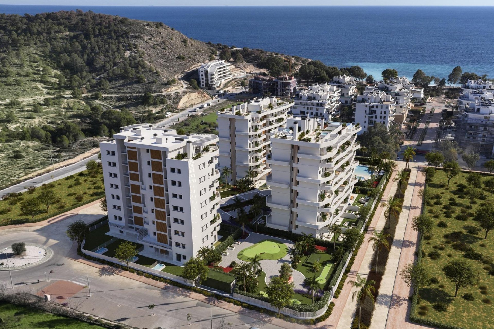 Nouvelle construction - Apartment -
Villajoyosa - Playa del Torres