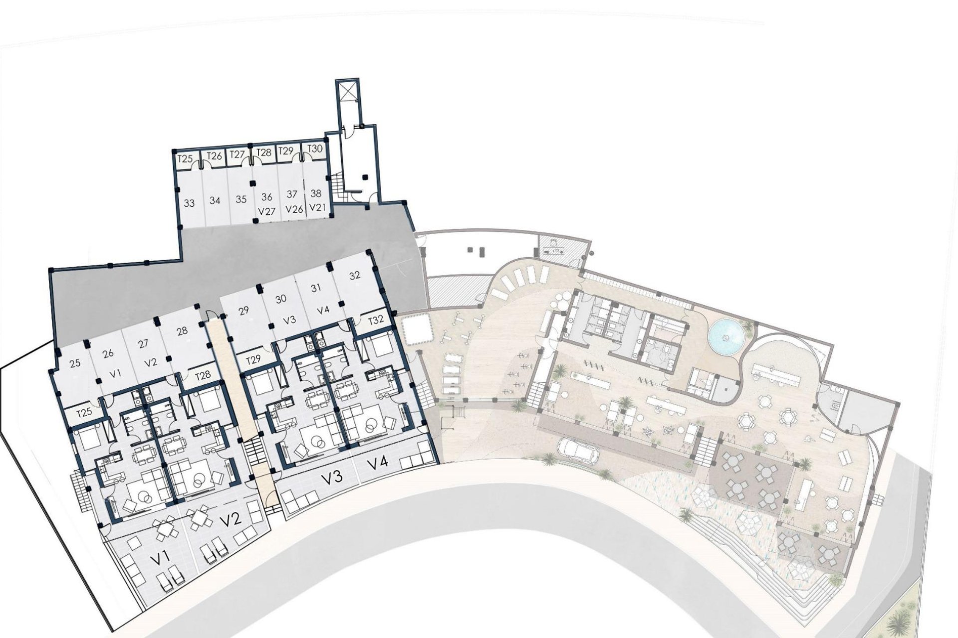 Nouvelle construction - Attique -
3409 - pueblo