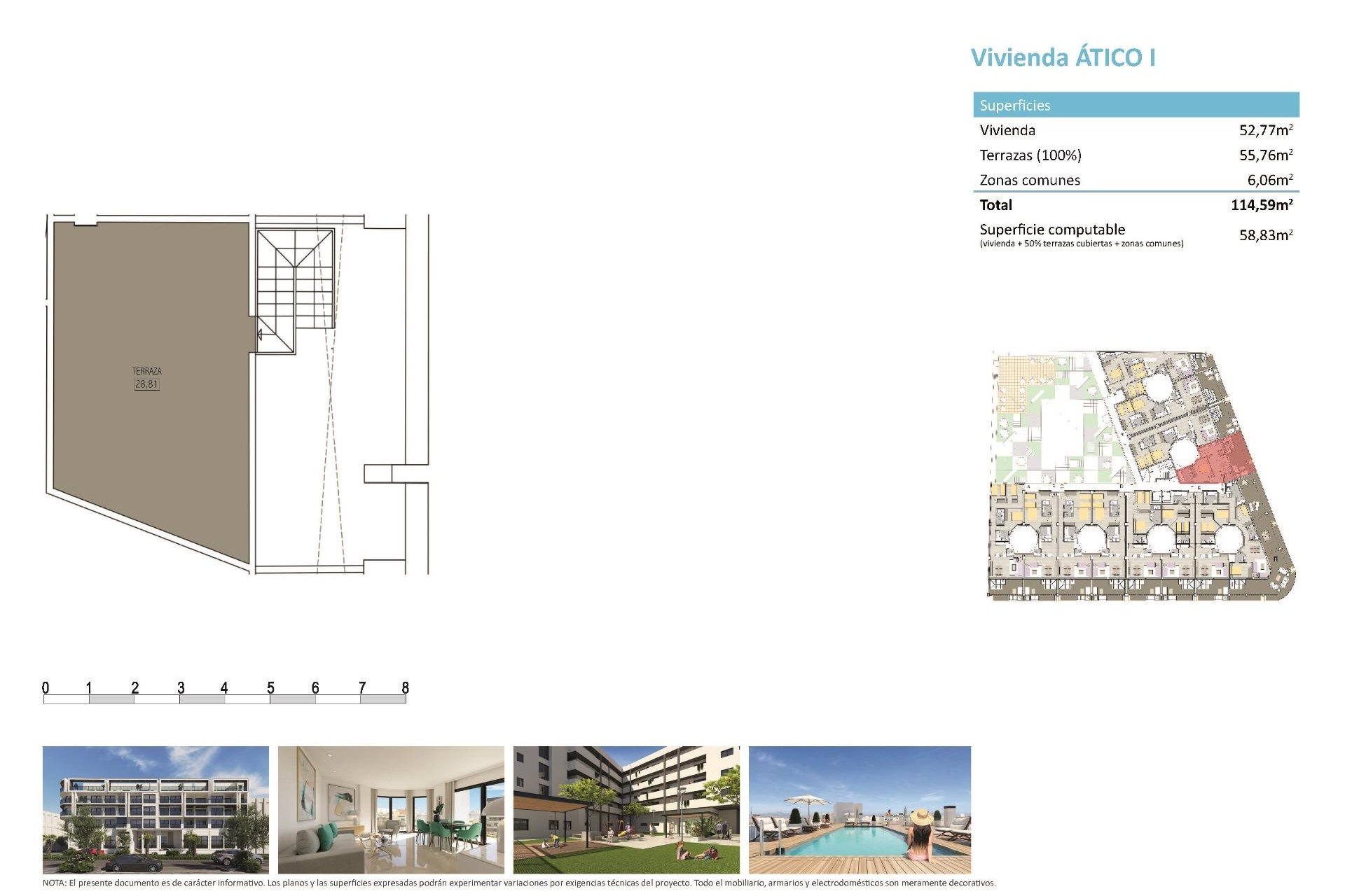 Nouvelle construction - Attique -
Alicante - La Florida