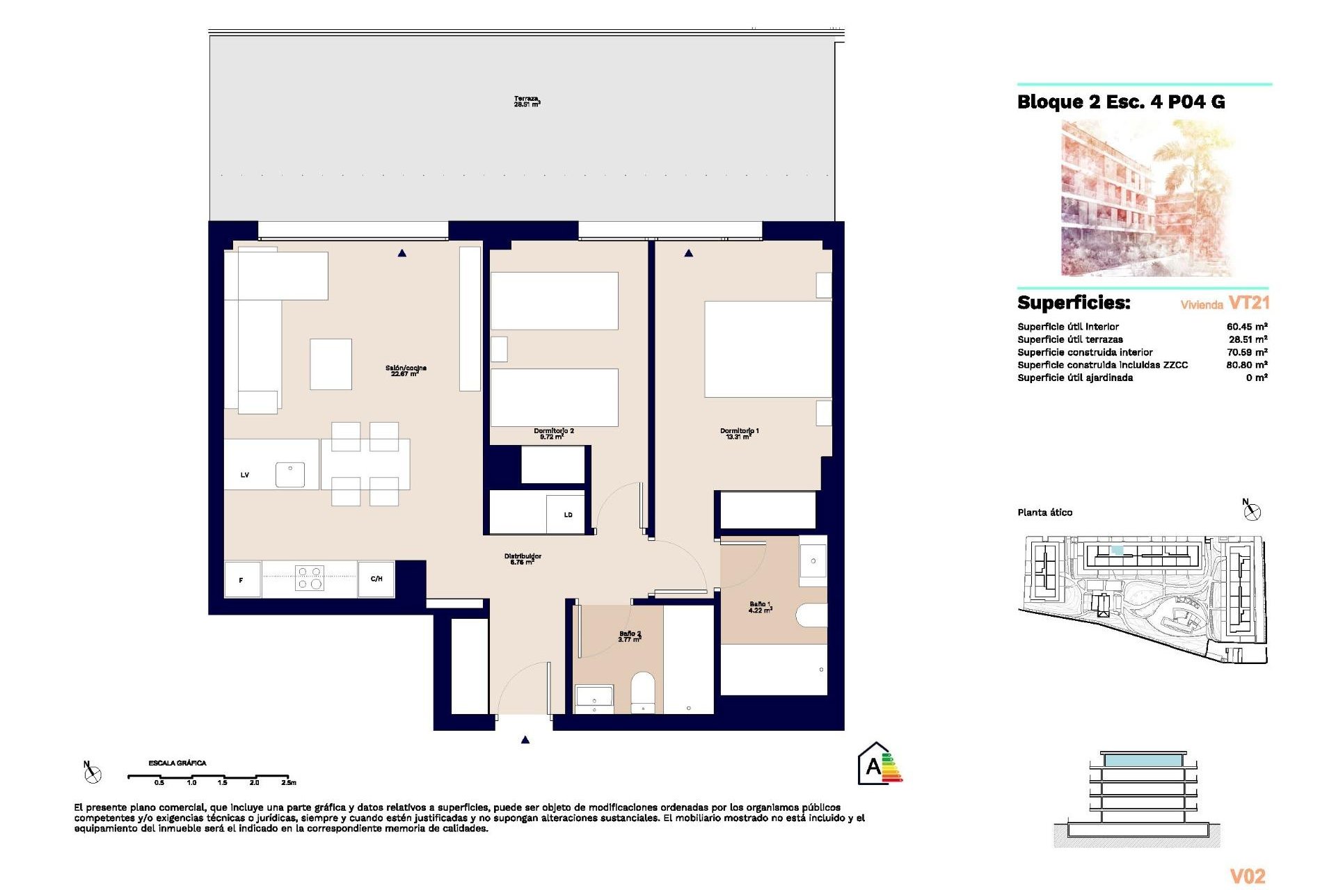 Nouvelle construction - Attique -
Denia - Puerto Denia