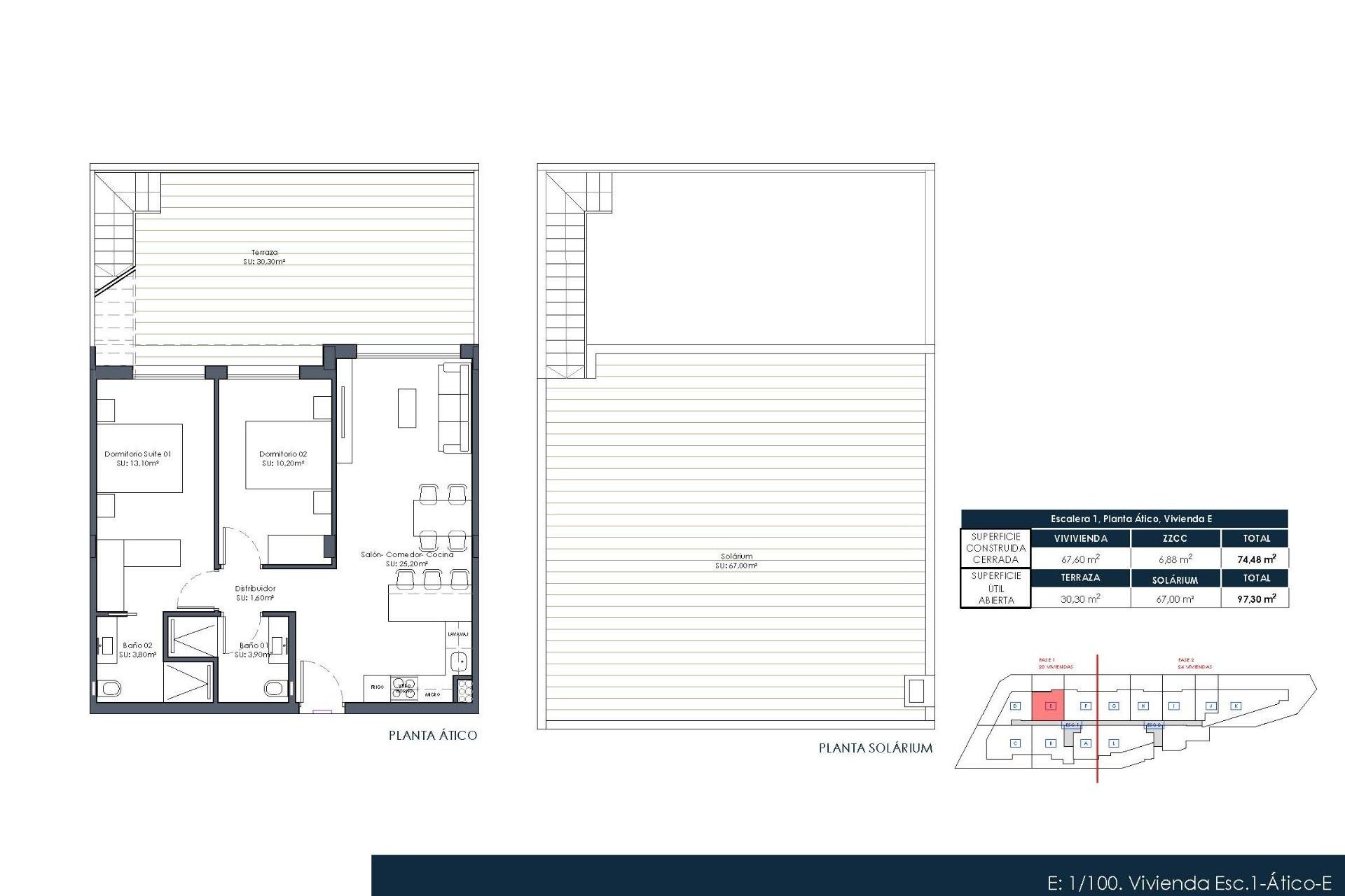 Nouvelle construction - Attique -
Formentera del Segura - Pueblo