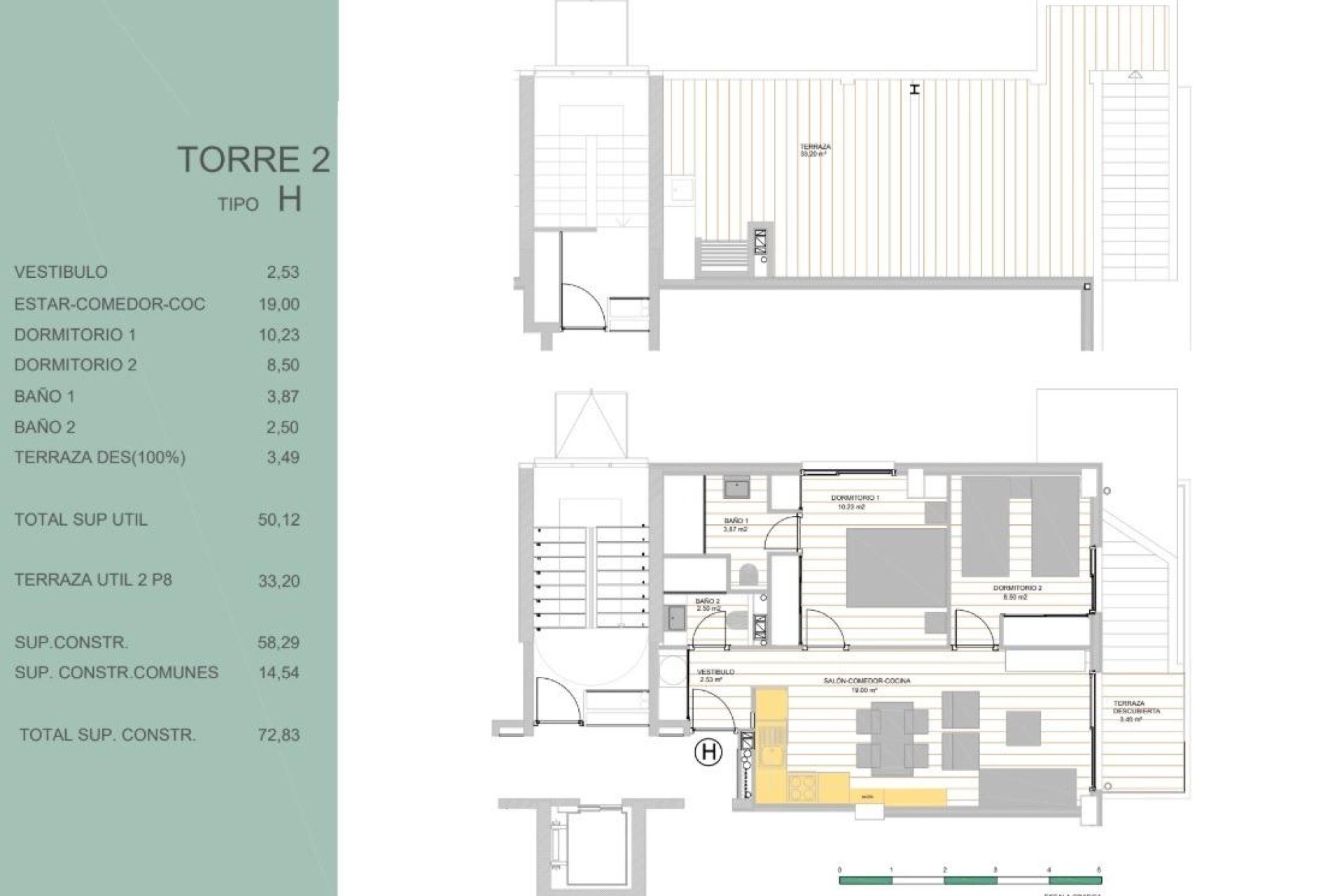 Nouvelle construction - Attique -
Guardamar del Segura - Avda del Puerto