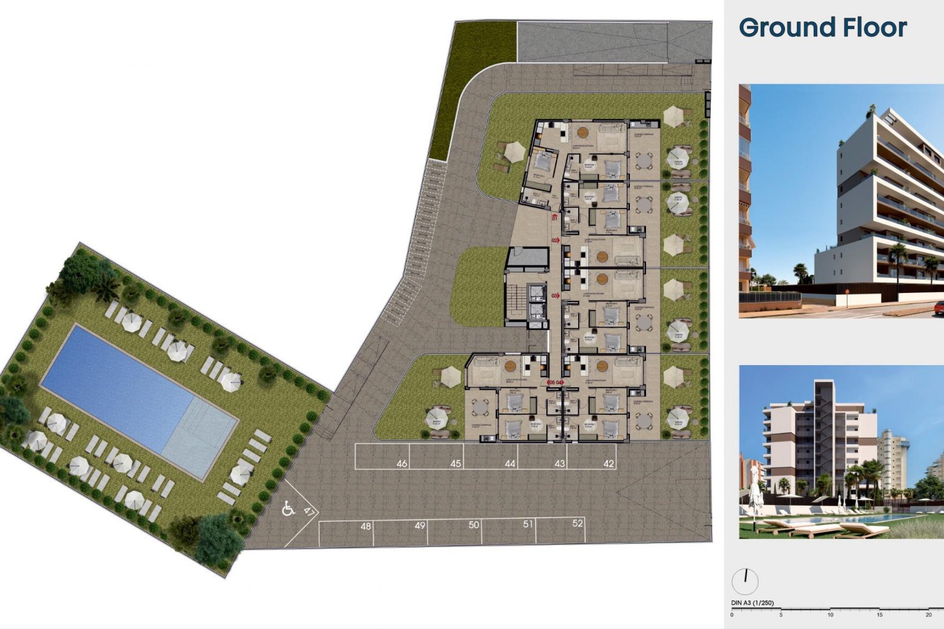 Nouvelle construction - Attique -
Guardamar del Segura - Puerto