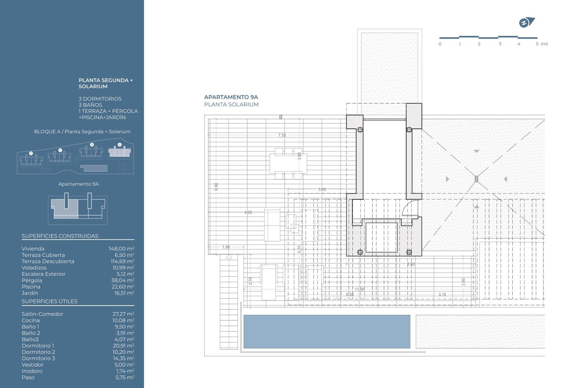 Nouvelle construction - Attique -
La Nucía - Puerto Azul