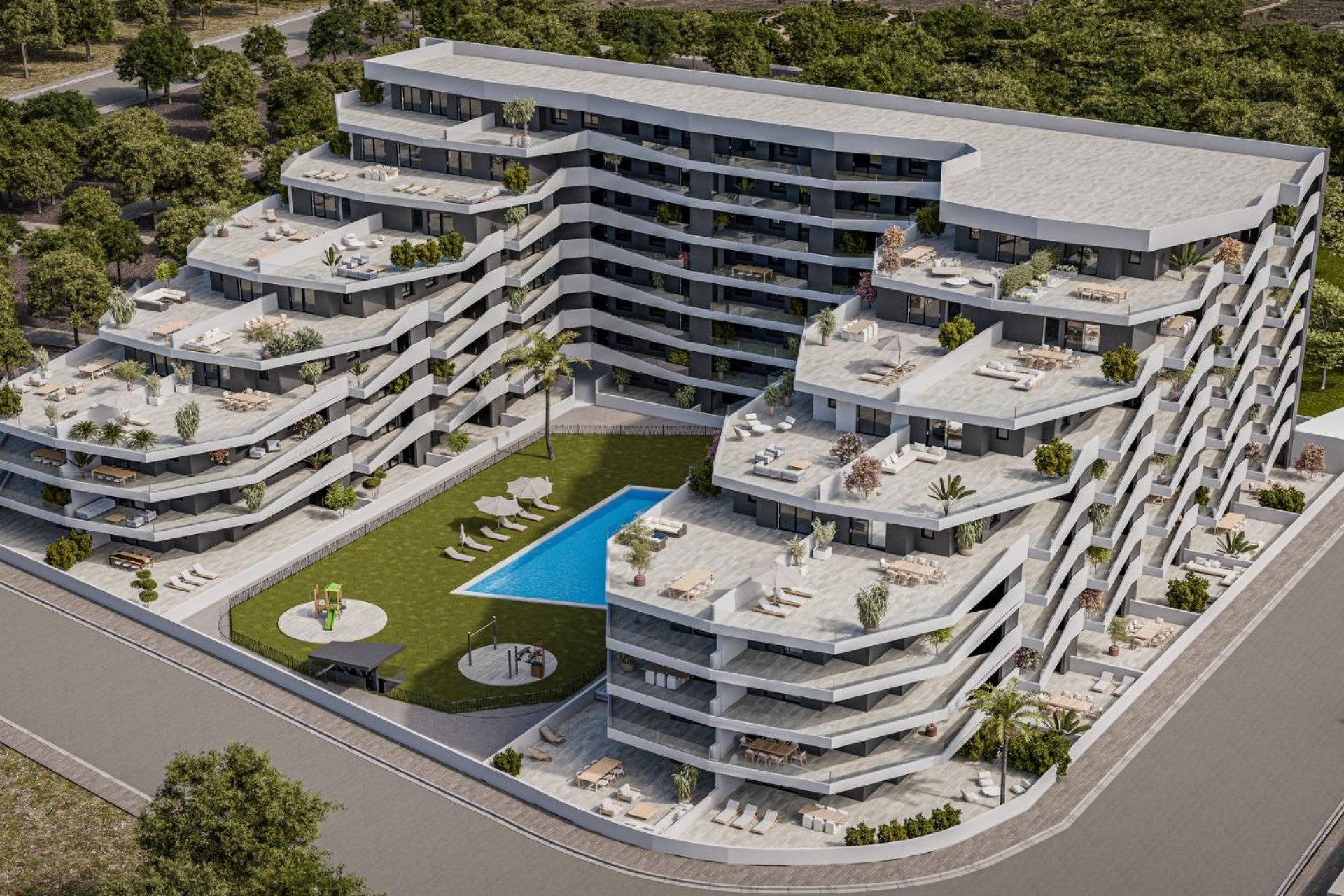 Nouvelle construction - Attique -
San Miguel de Salinas - Pueblo