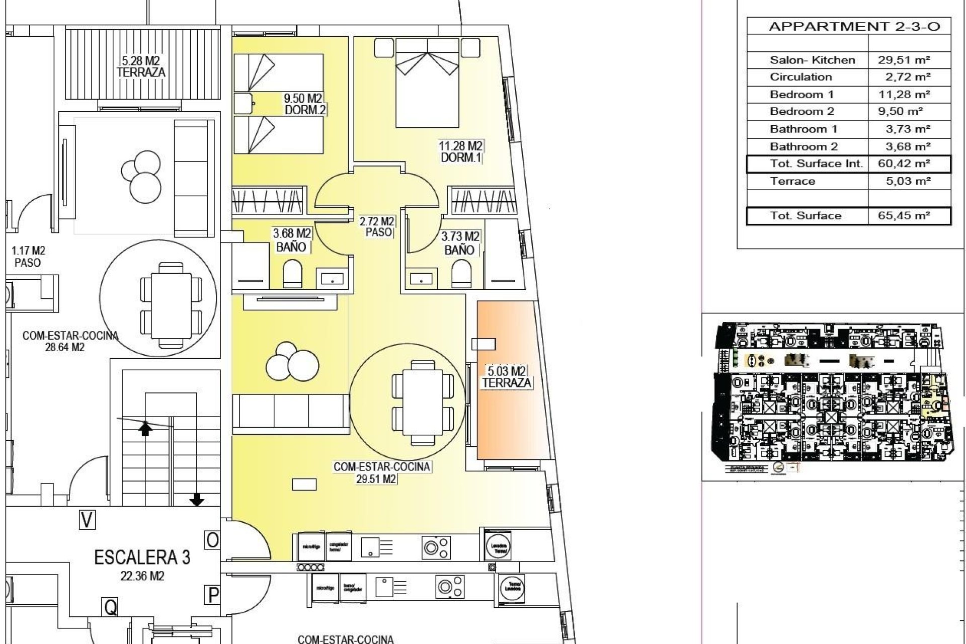 Nouvelle construction - Attique -
San Miguel de Salinas - Pueblo