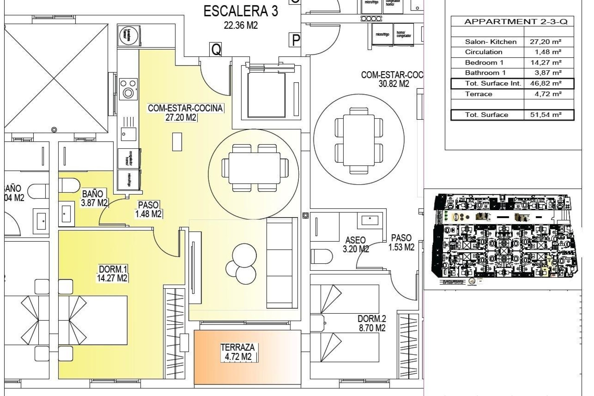 Nouvelle construction - Attique -
San Miguel de Salinas - Pueblo