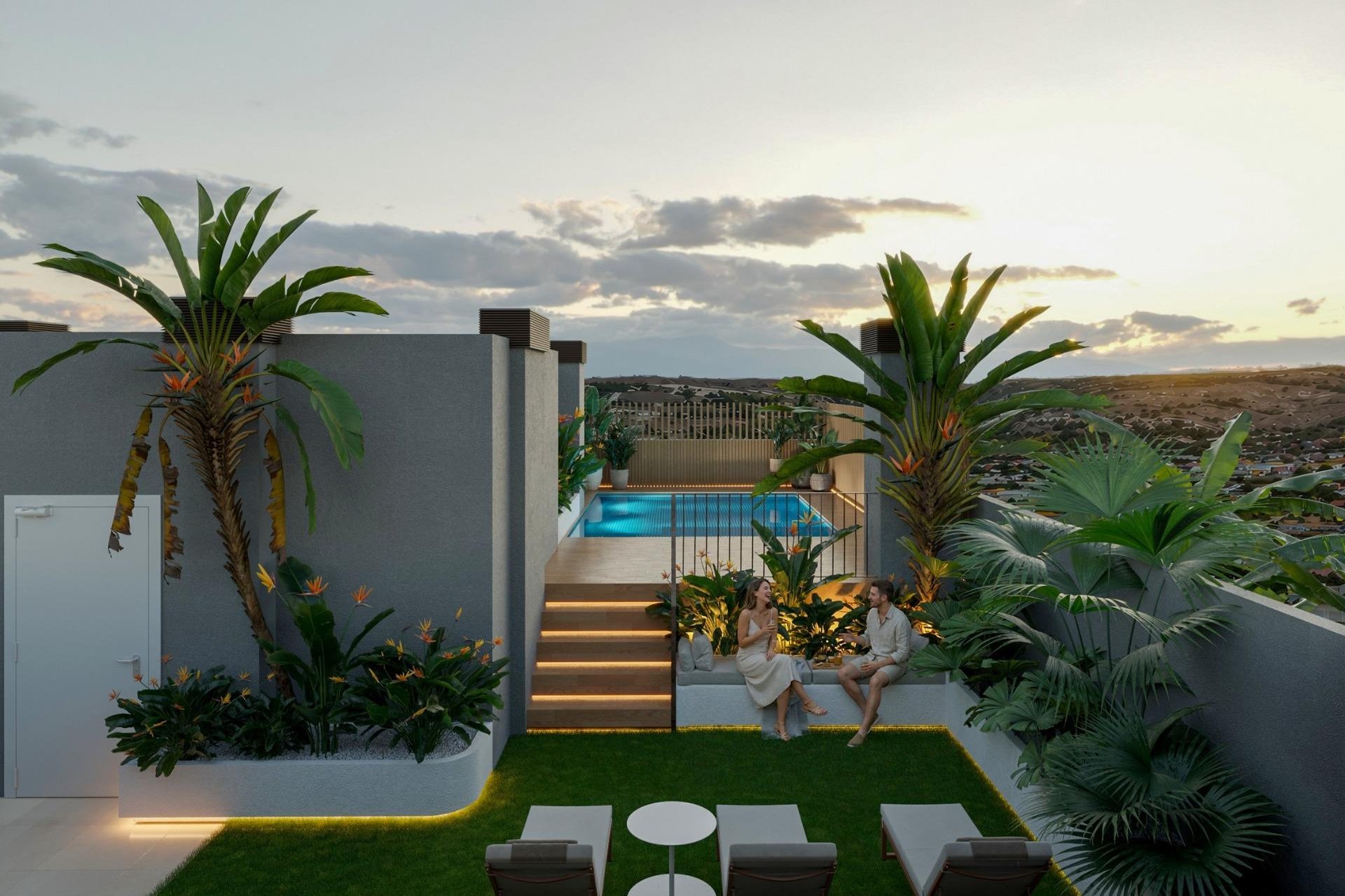 Nouvelle construction - Attique -
Santa Pola - Centro