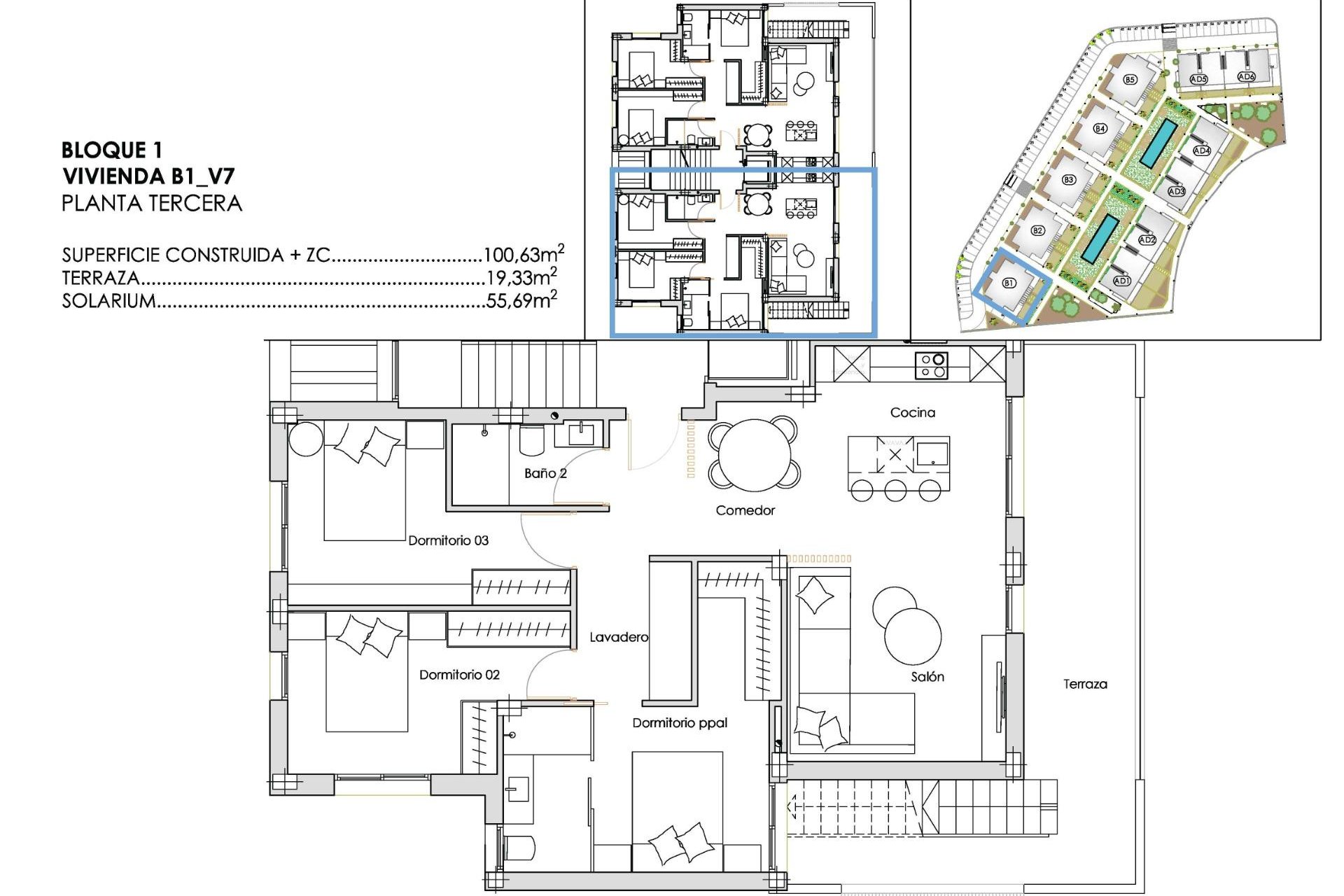 Nouvelle construction - Attique -
Torre Pacheco - Santa Rosalia Lake And Life Resort