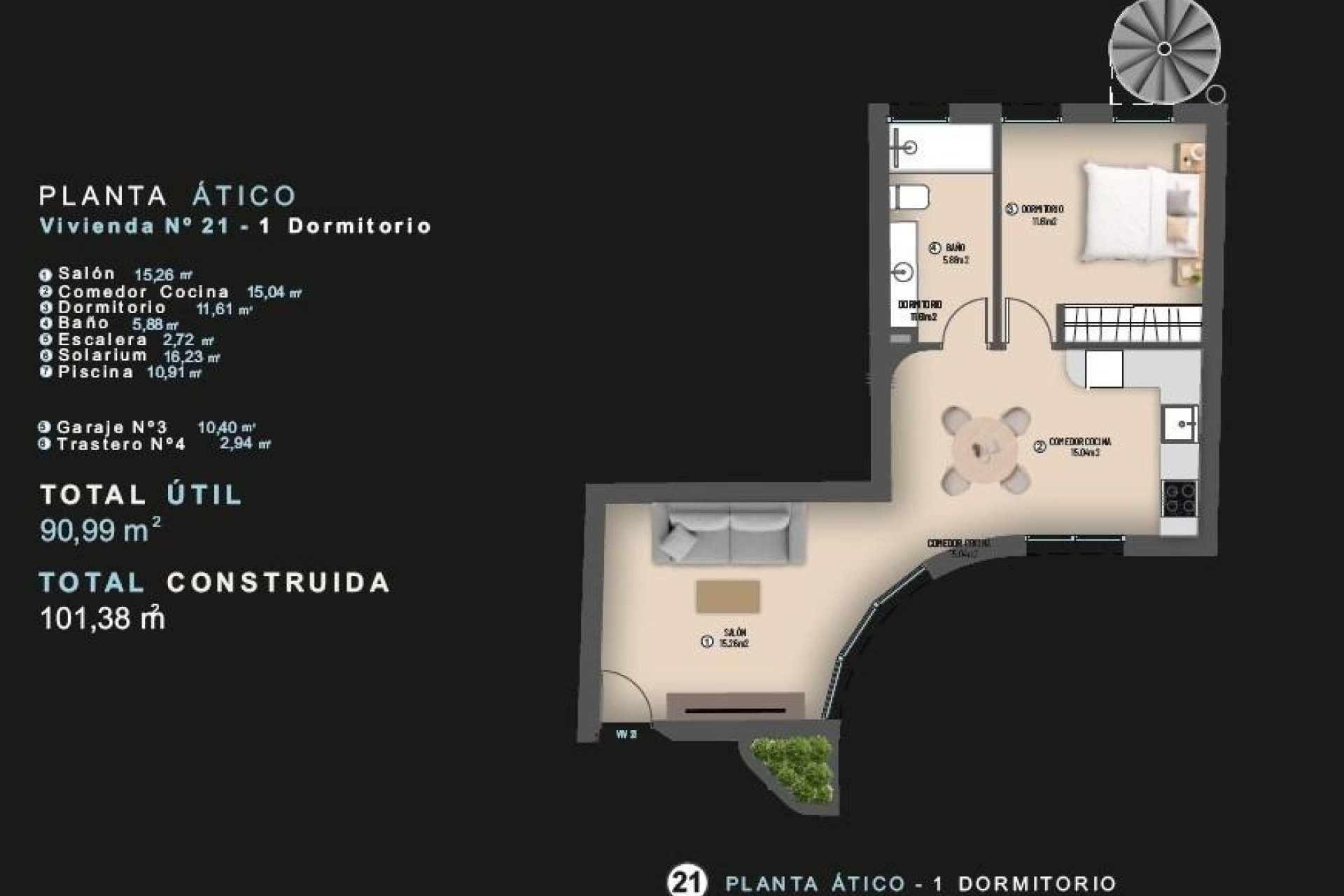 Nouvelle construction - Attique -
Torrevieja - Centro