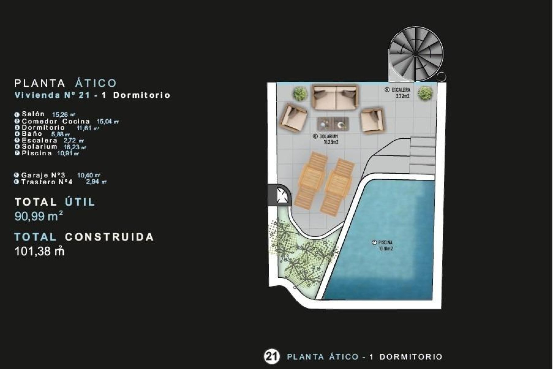 Nouvelle construction - Attique -
Torrevieja - Centro