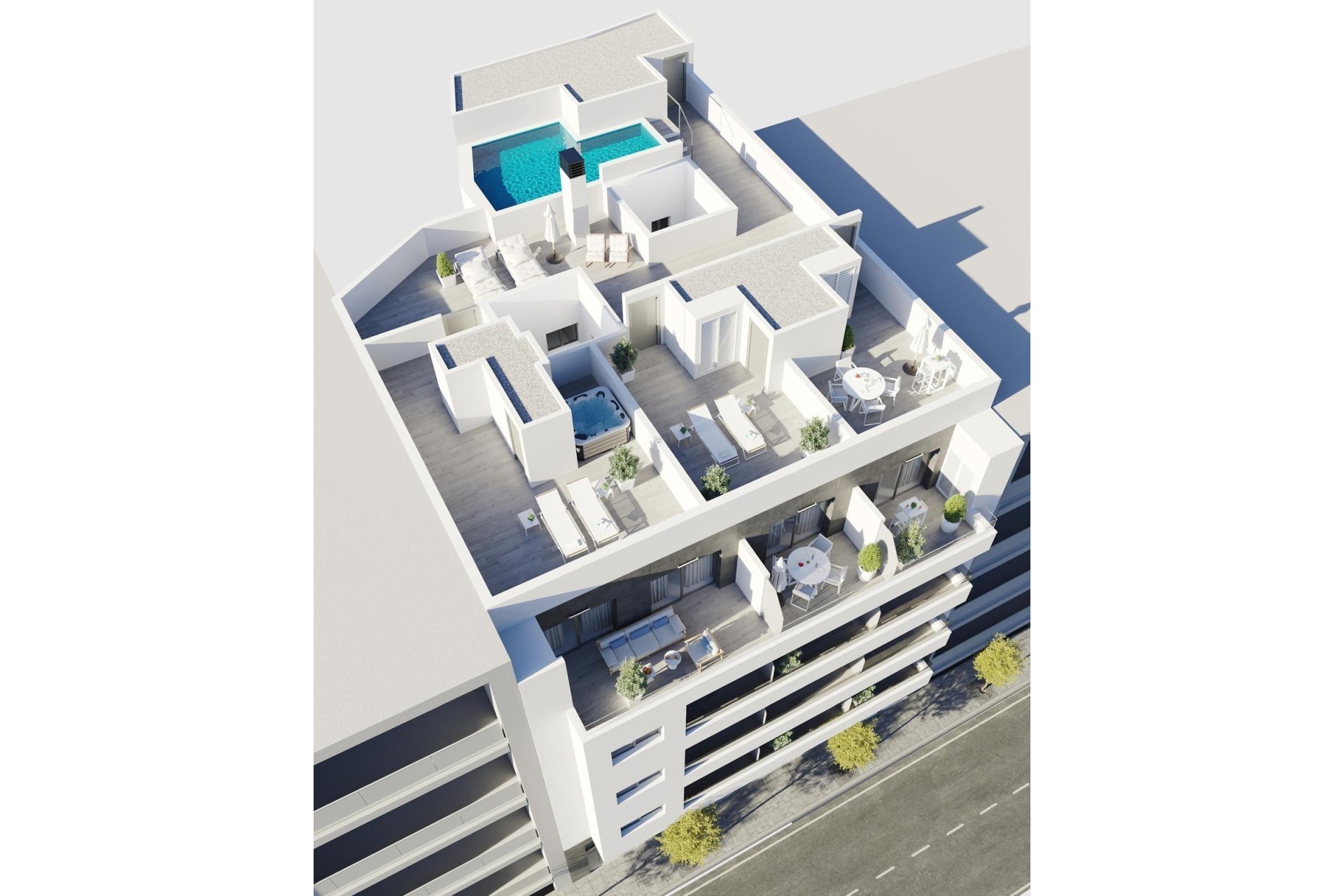 Nouvelle construction - Attique -
Torrevieja - Centro