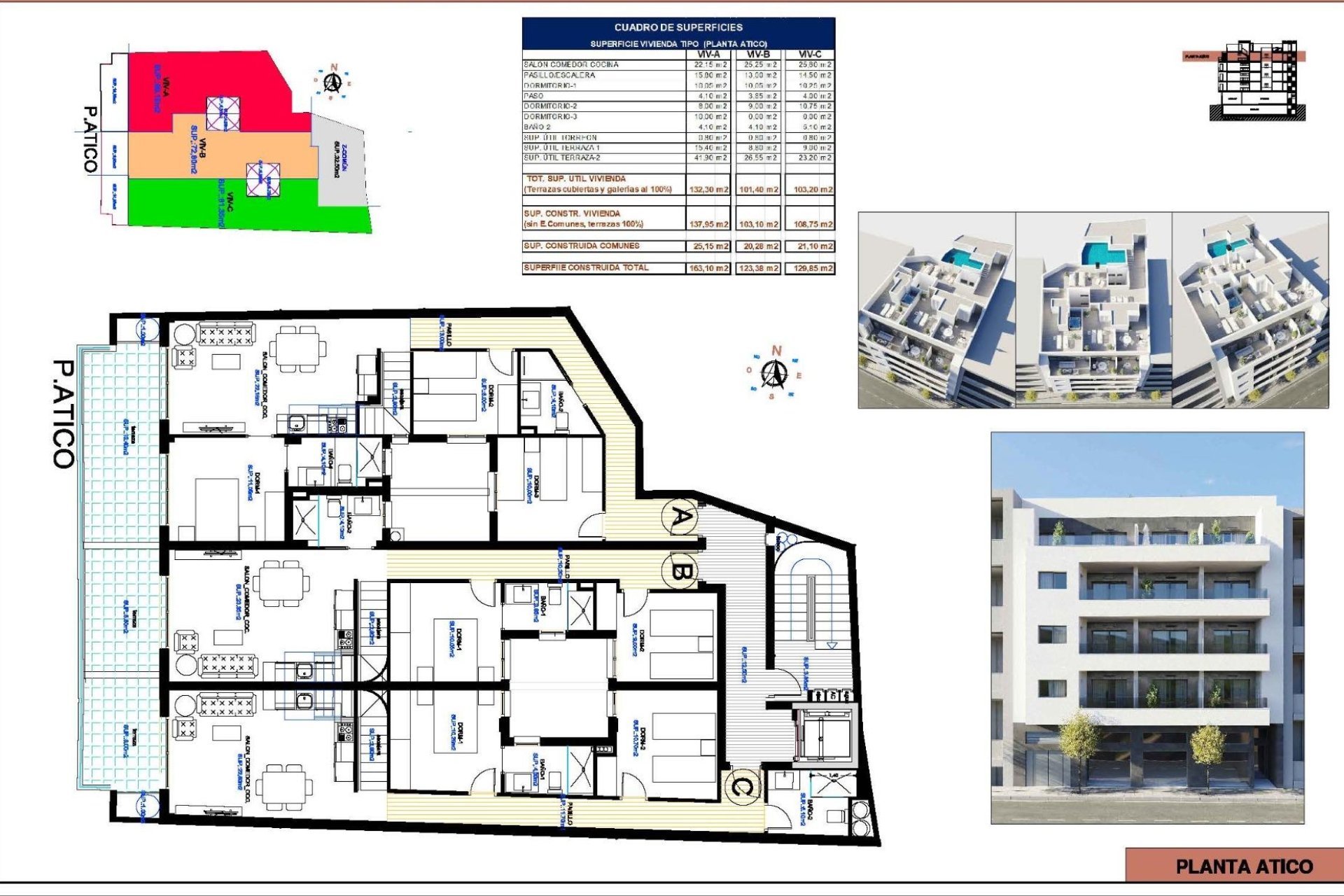 Nouvelle construction - Attique -
Torrevieja - Centro
