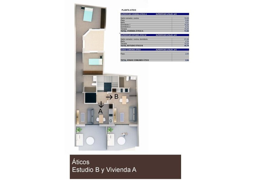 Nouvelle construction - Attique -
Torrevieja - Centro