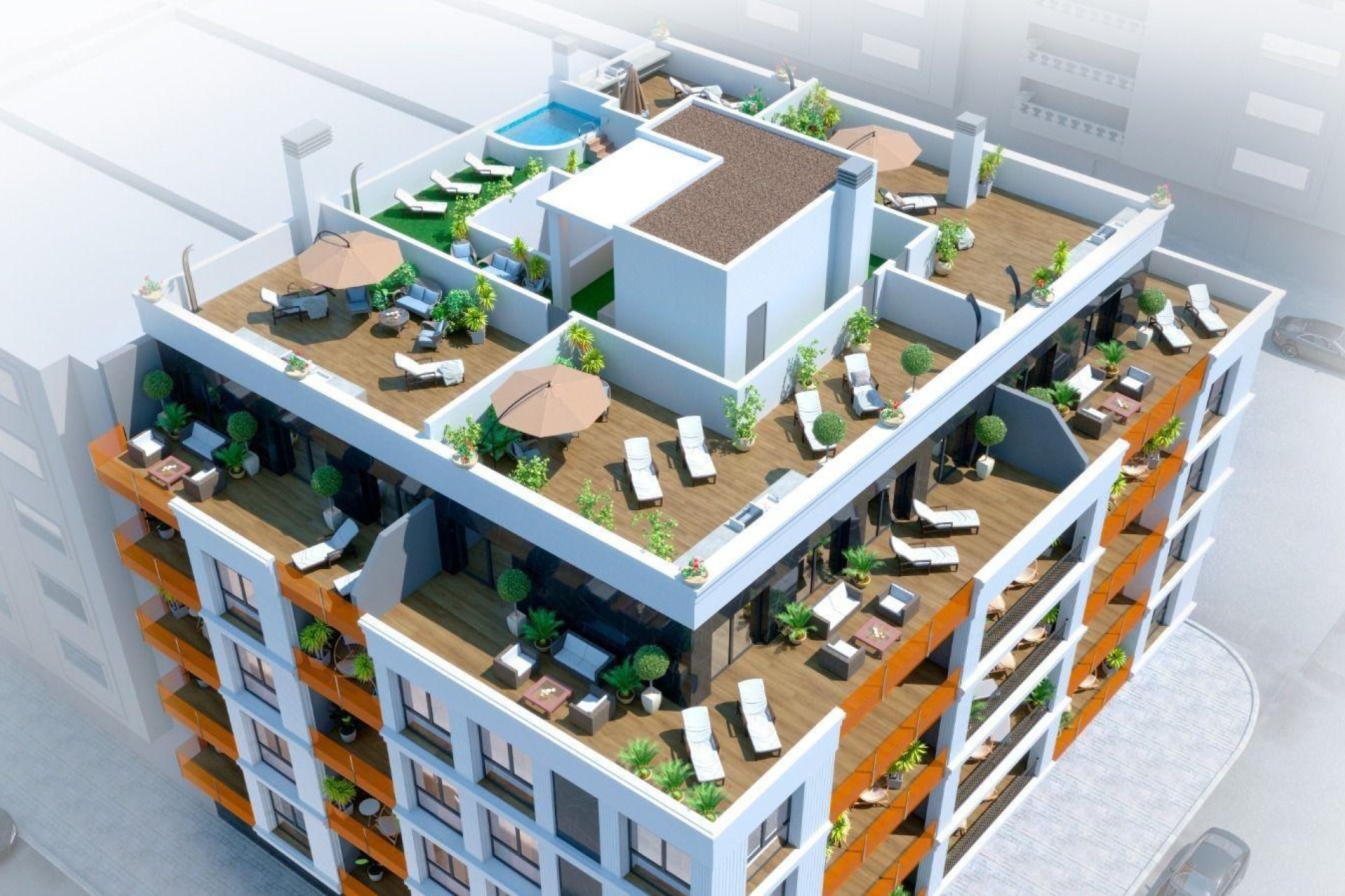 Nouvelle construction - Attique -
Torrevieja - Parque de las Naciones