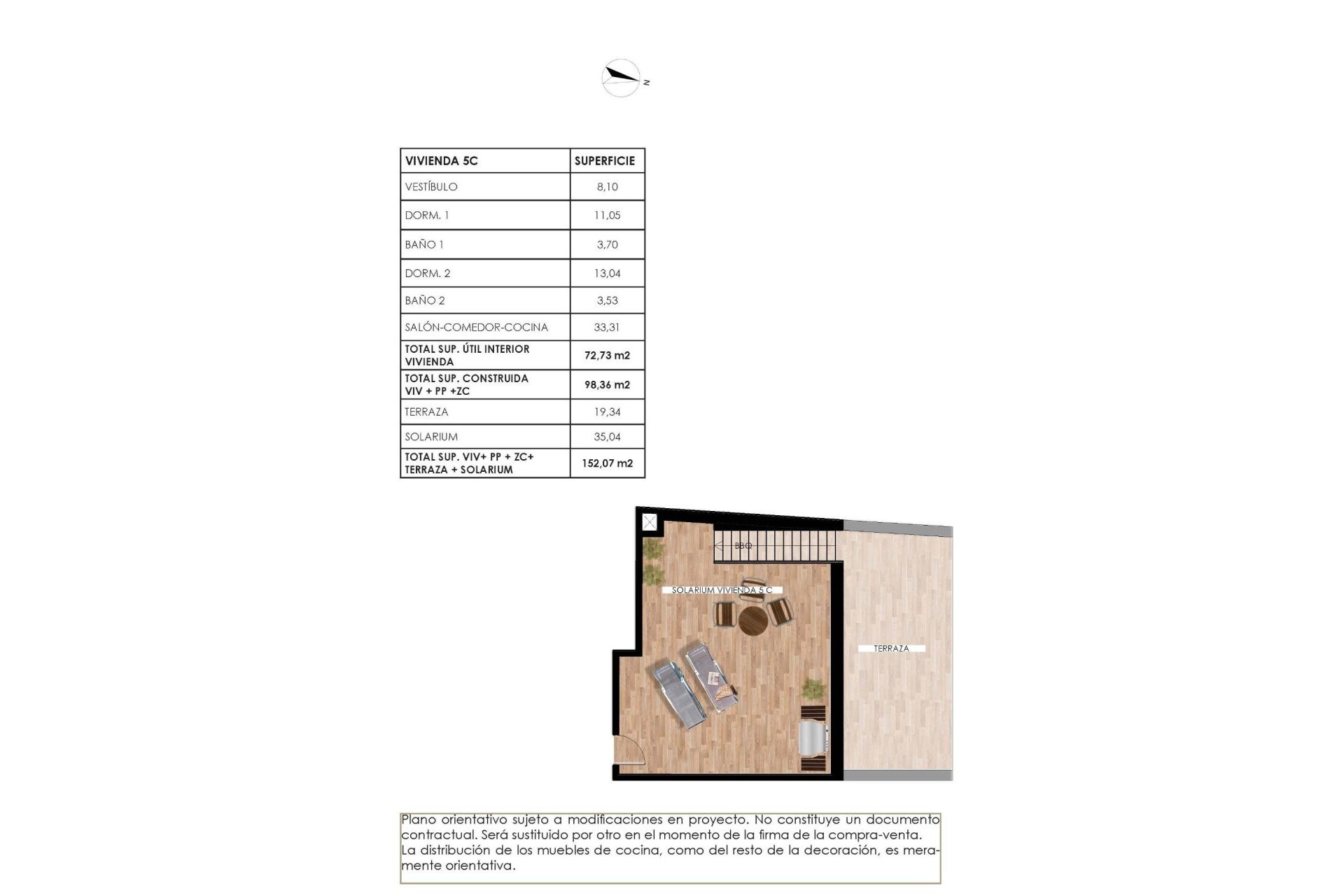 Nouvelle construction - Attique -
Torrevieja - Parque de las Naciones