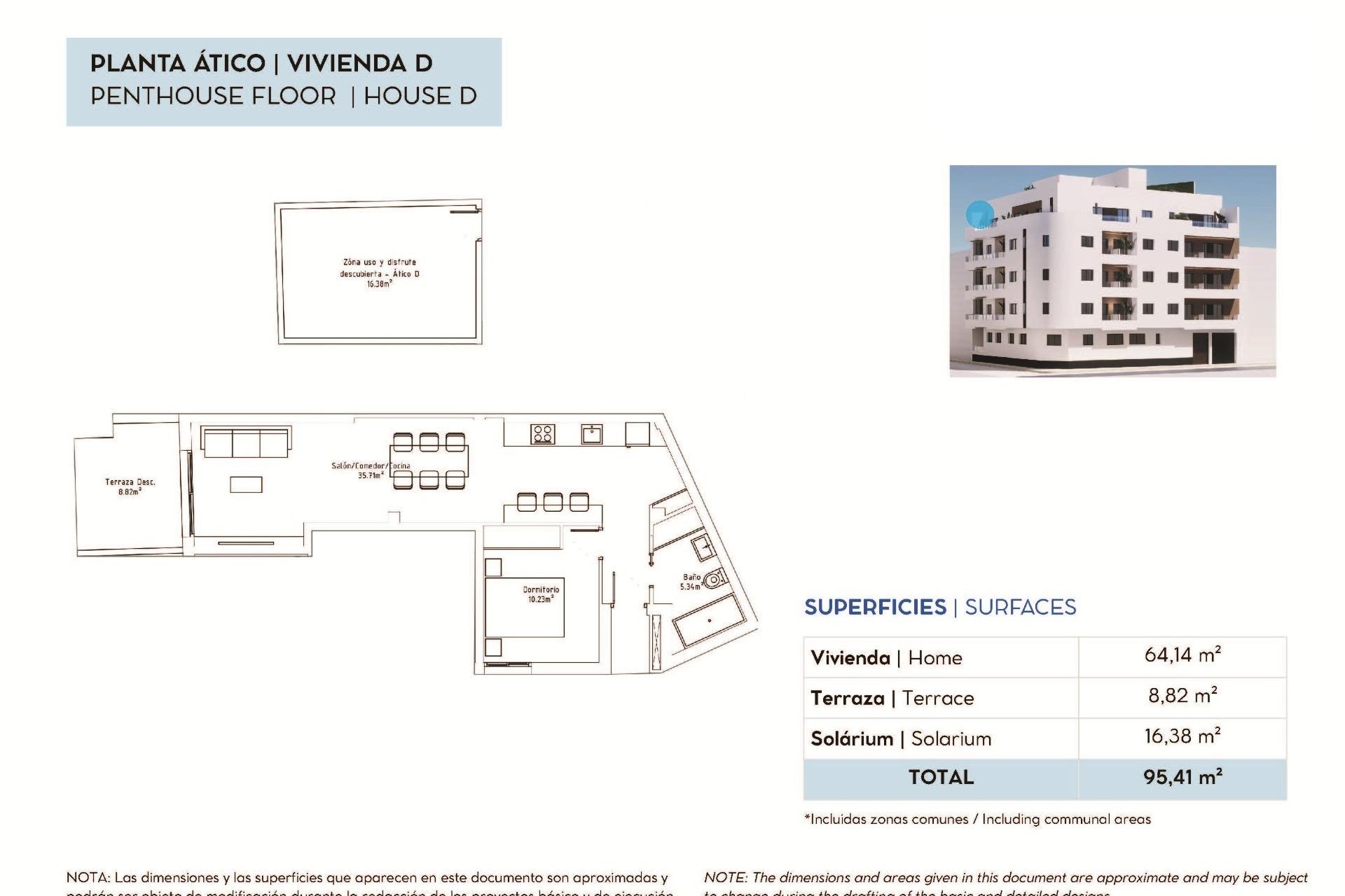 Nouvelle construction - Attique -
Torrevieja - pueblo