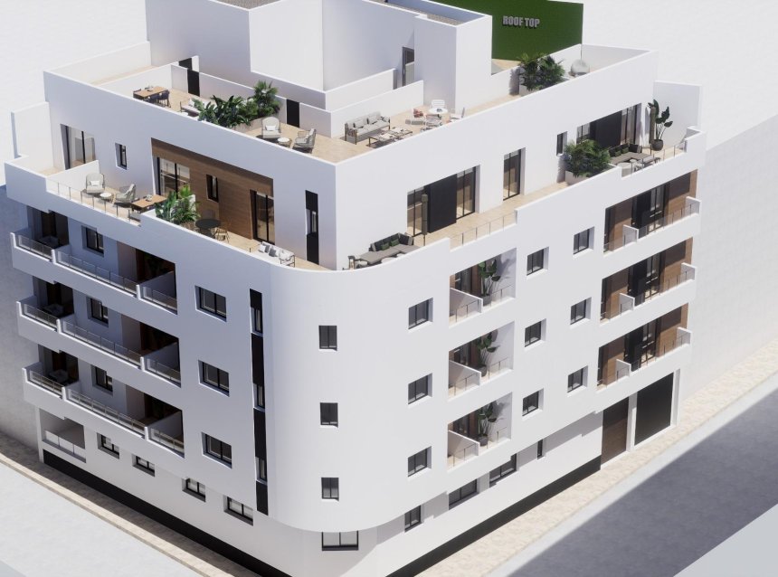 Nouvelle construction - Attique -
Torrevieja - pueblo
