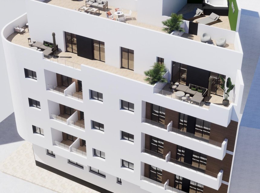 Nouvelle construction - Attique -
Torrevieja - pueblo