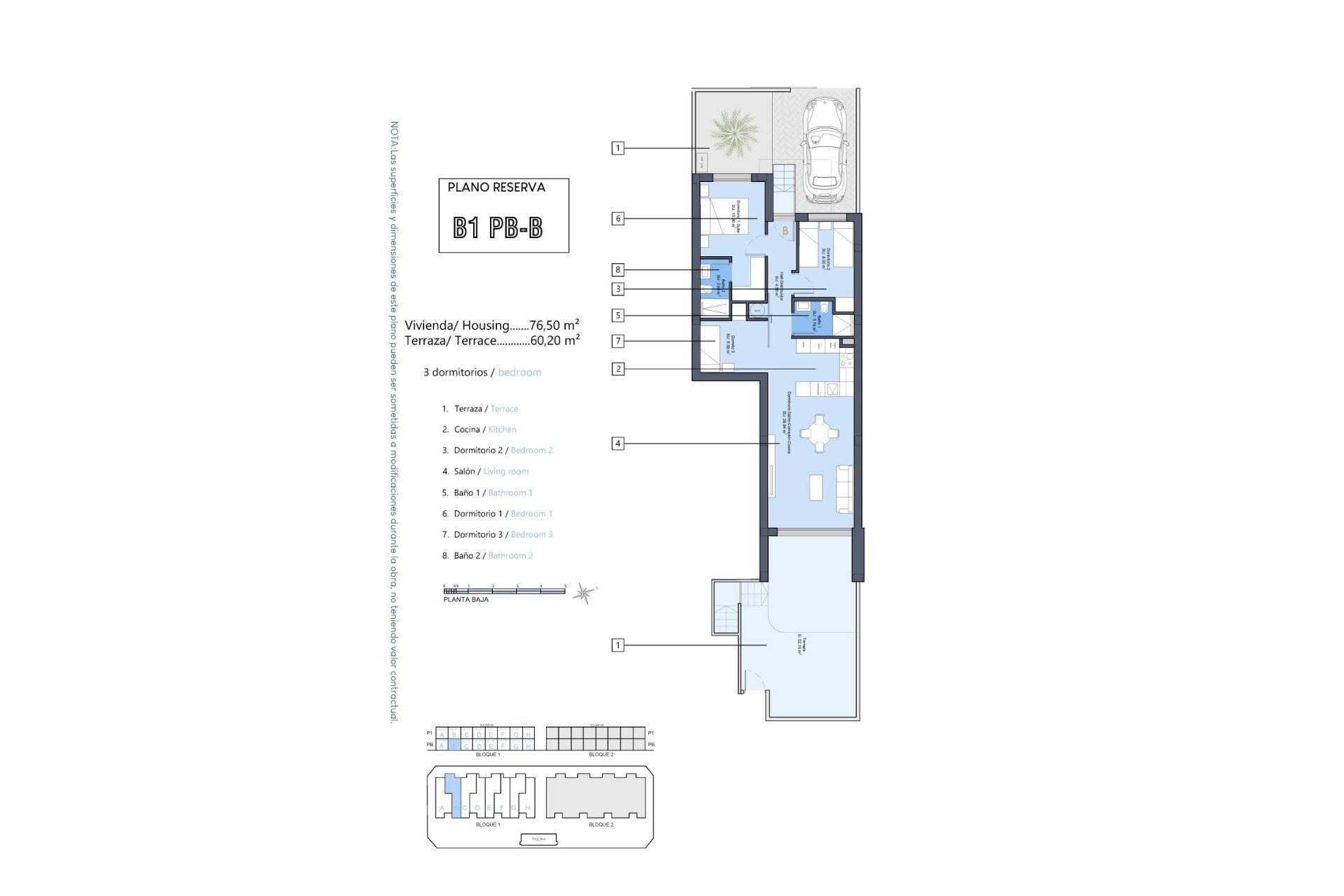 Nouvelle construction - Bungalow -
Dolores - Sector 3